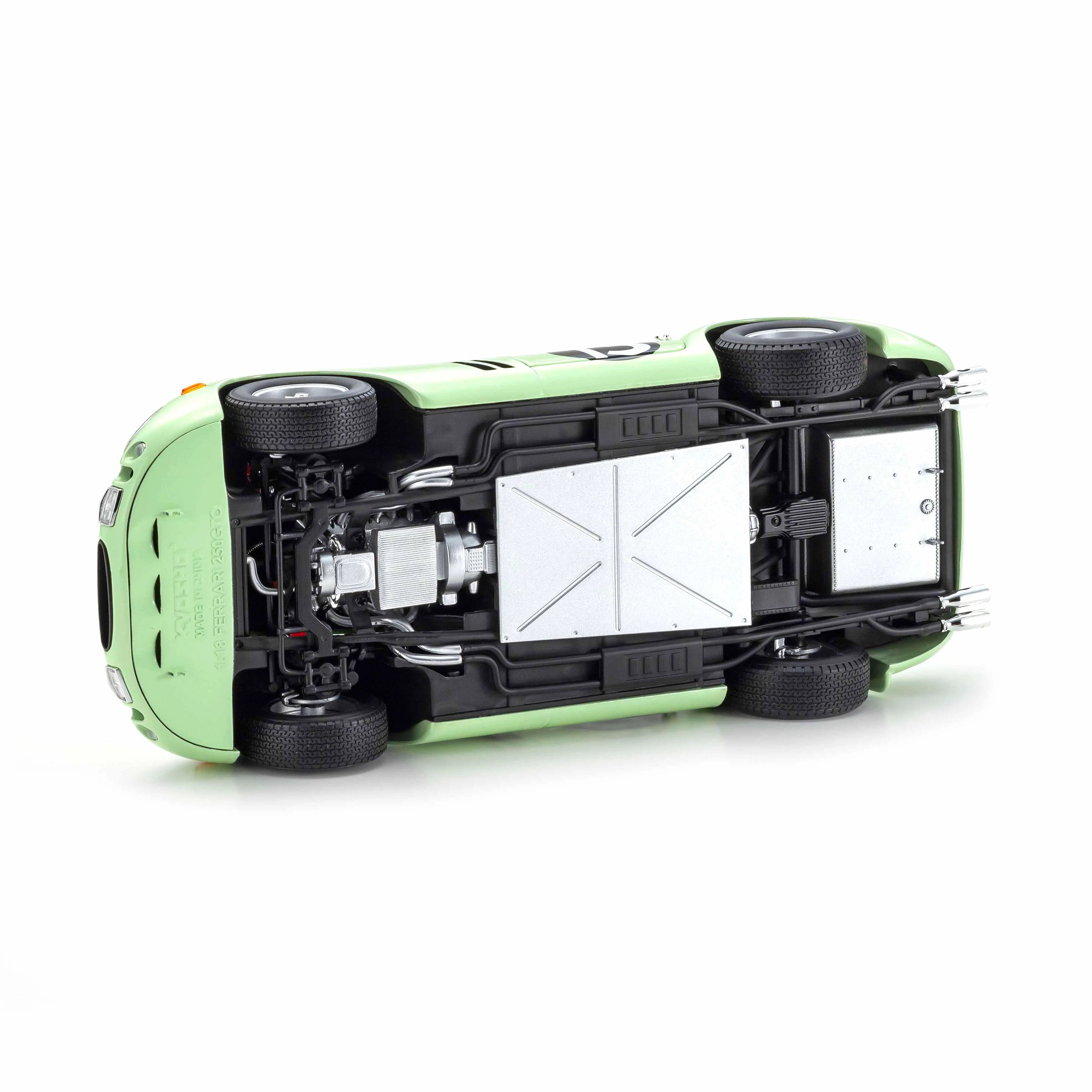 Ferrari 250 GTO 1962 Goodwood Tourist Trophy Vert Clair N°15 1/18