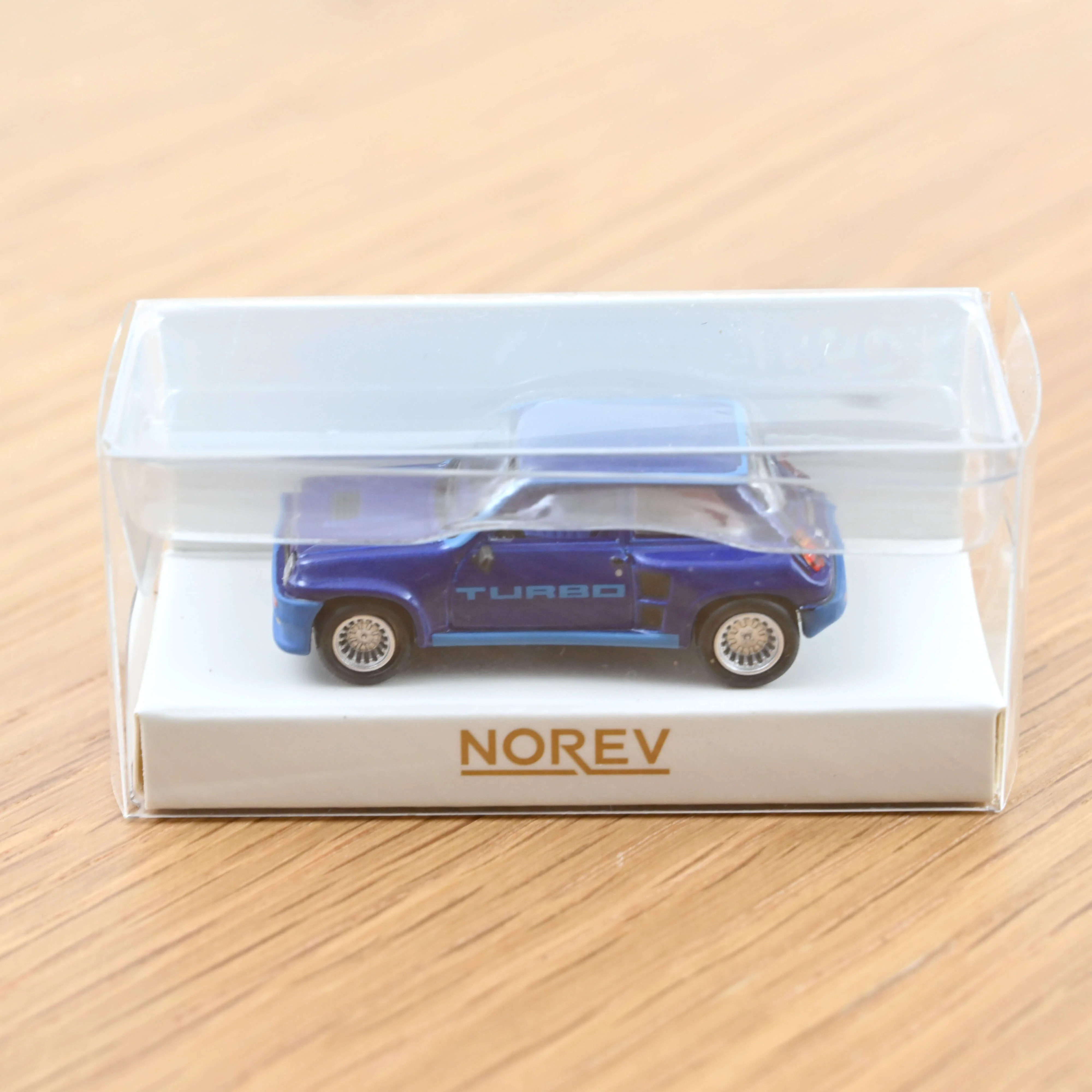 Renault 5 Turbo 1980 Bleu Olympe 1/87