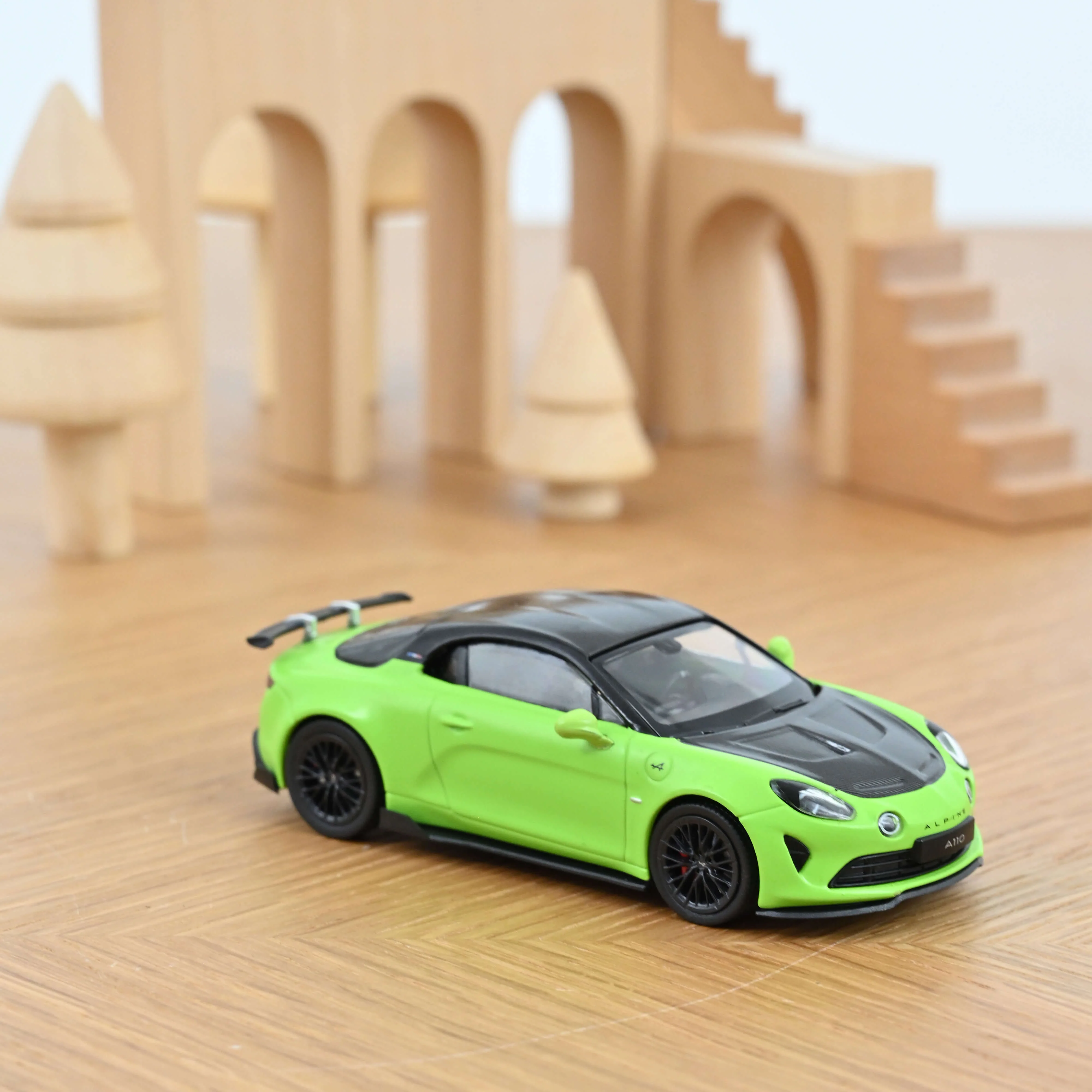Alpine A110 R Turini 2025 Matte Acide Green 1/43