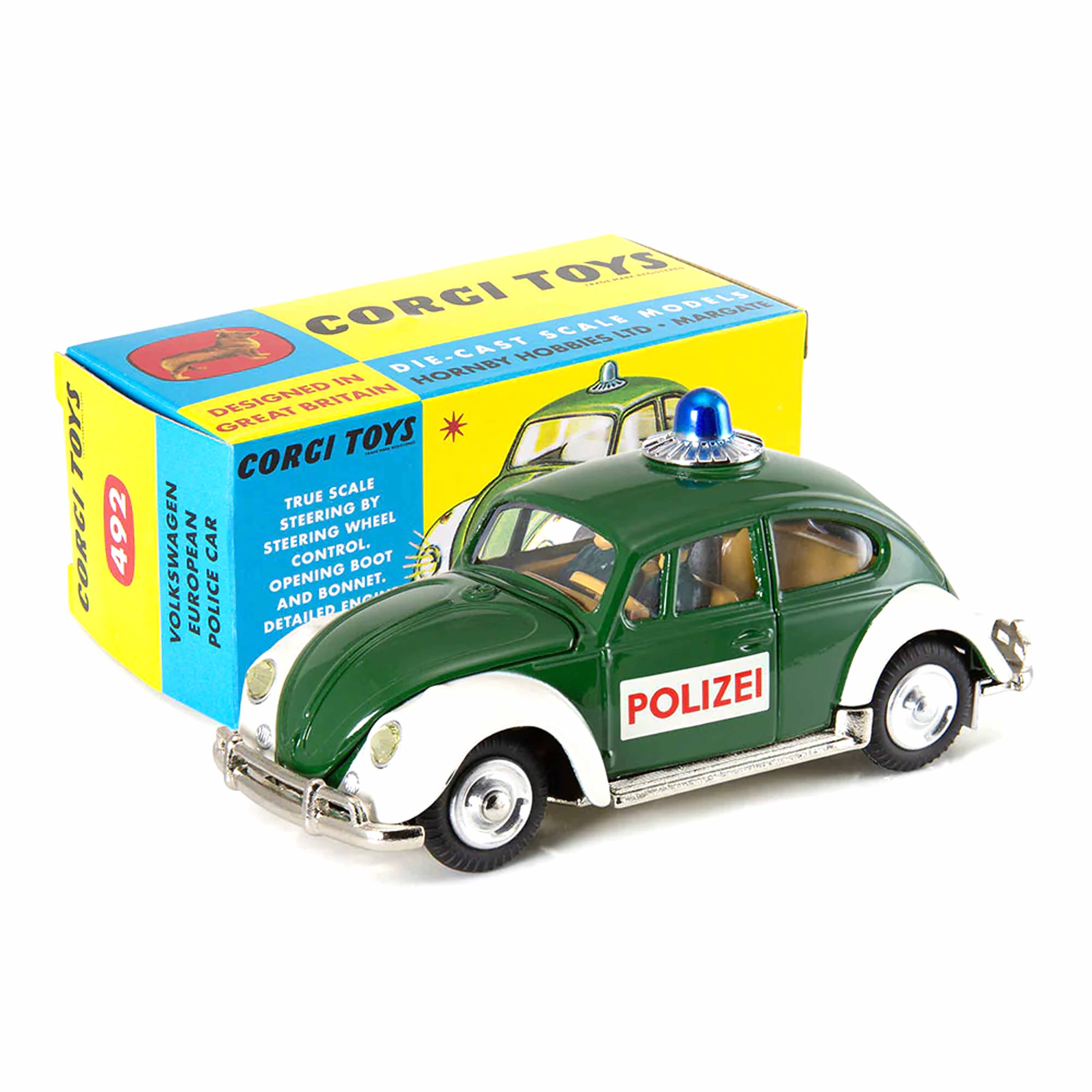 VW Coccinelle Police Allemande 1/45 - n°492