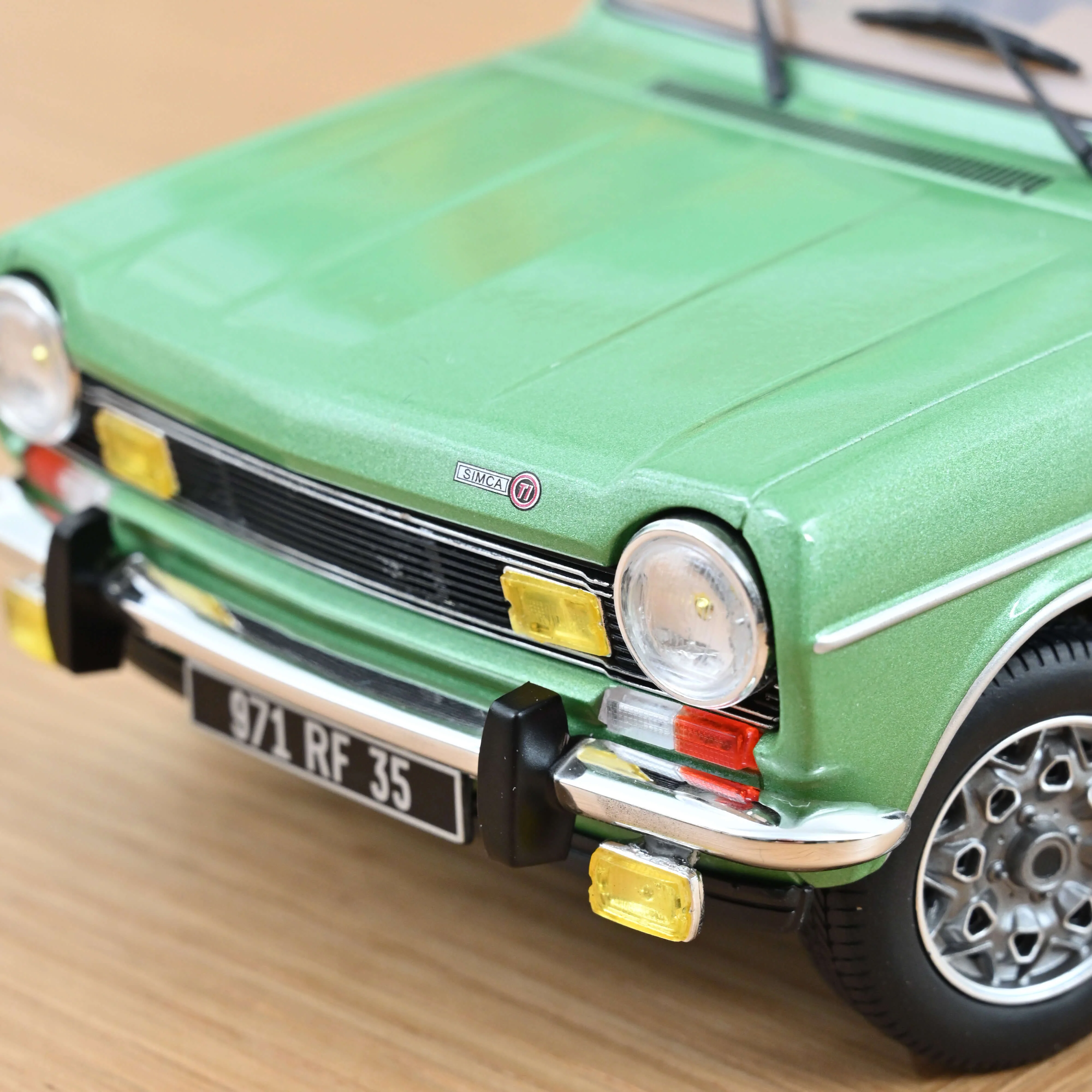 Simca 1100 Ti 1975 Vert métal adriatique 1/18 - 300pcs