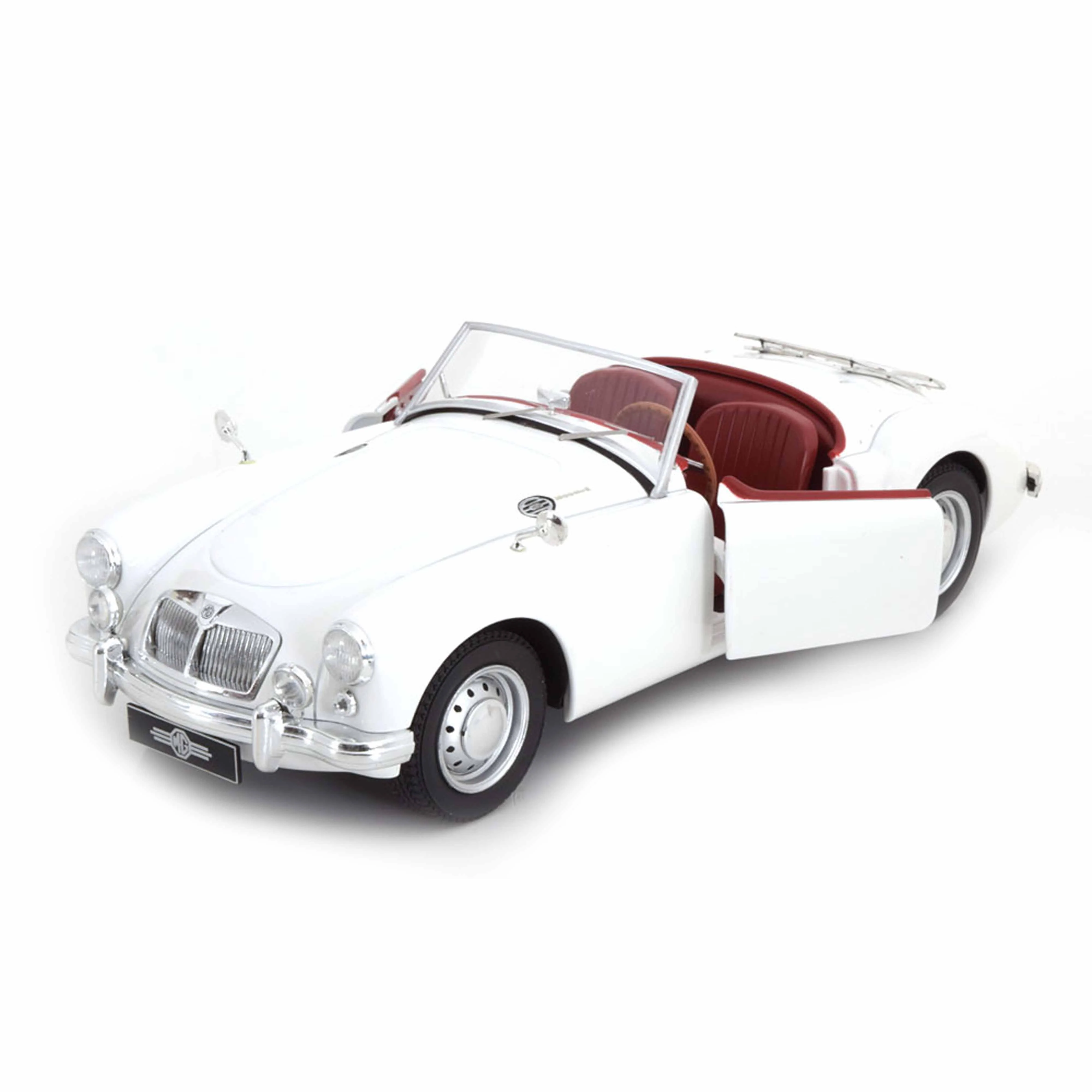 MG A MK2 A1600 Roadster 1961 Blanc 1/18