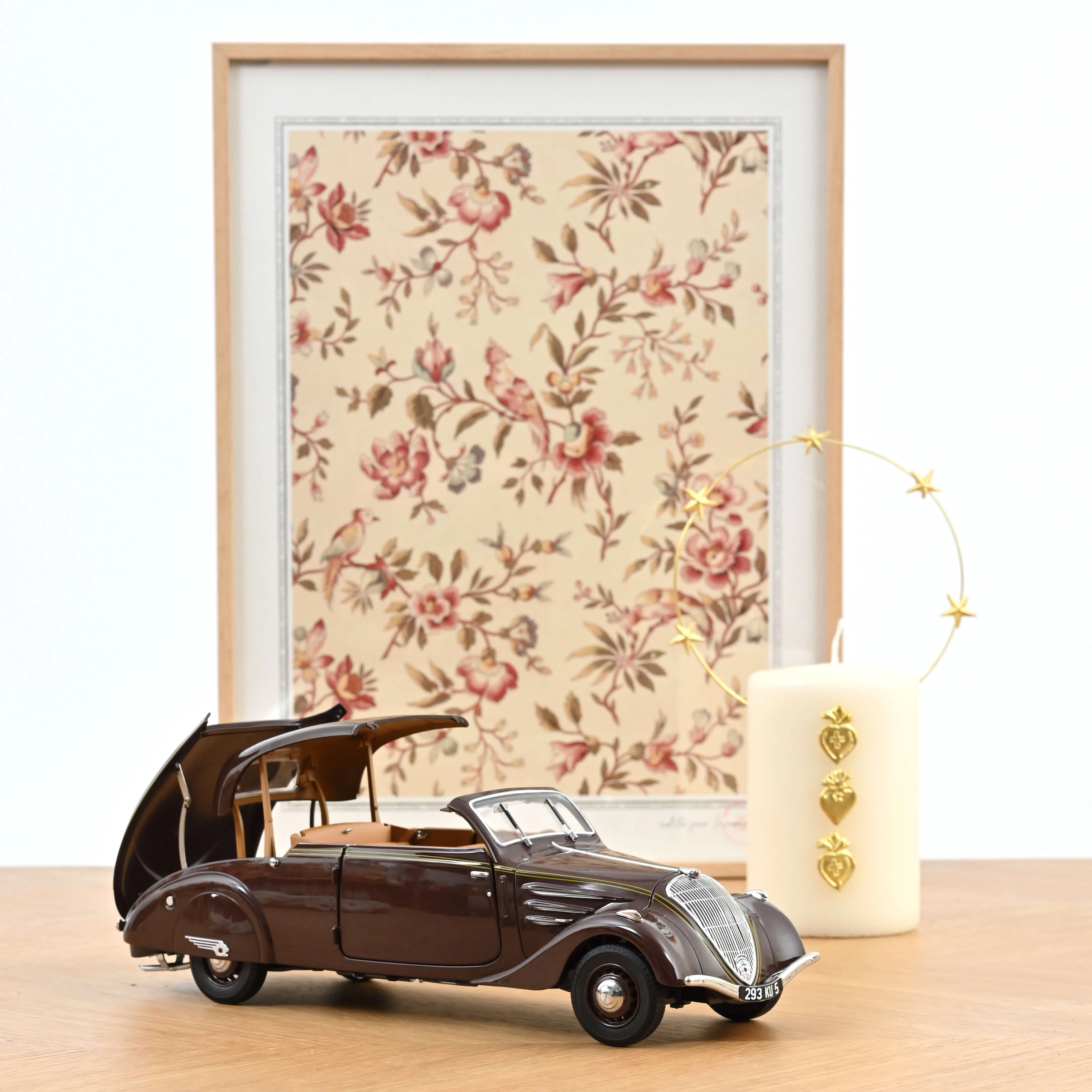 Peugeot 402 Eclipse 1937 Chocolat 1/18
