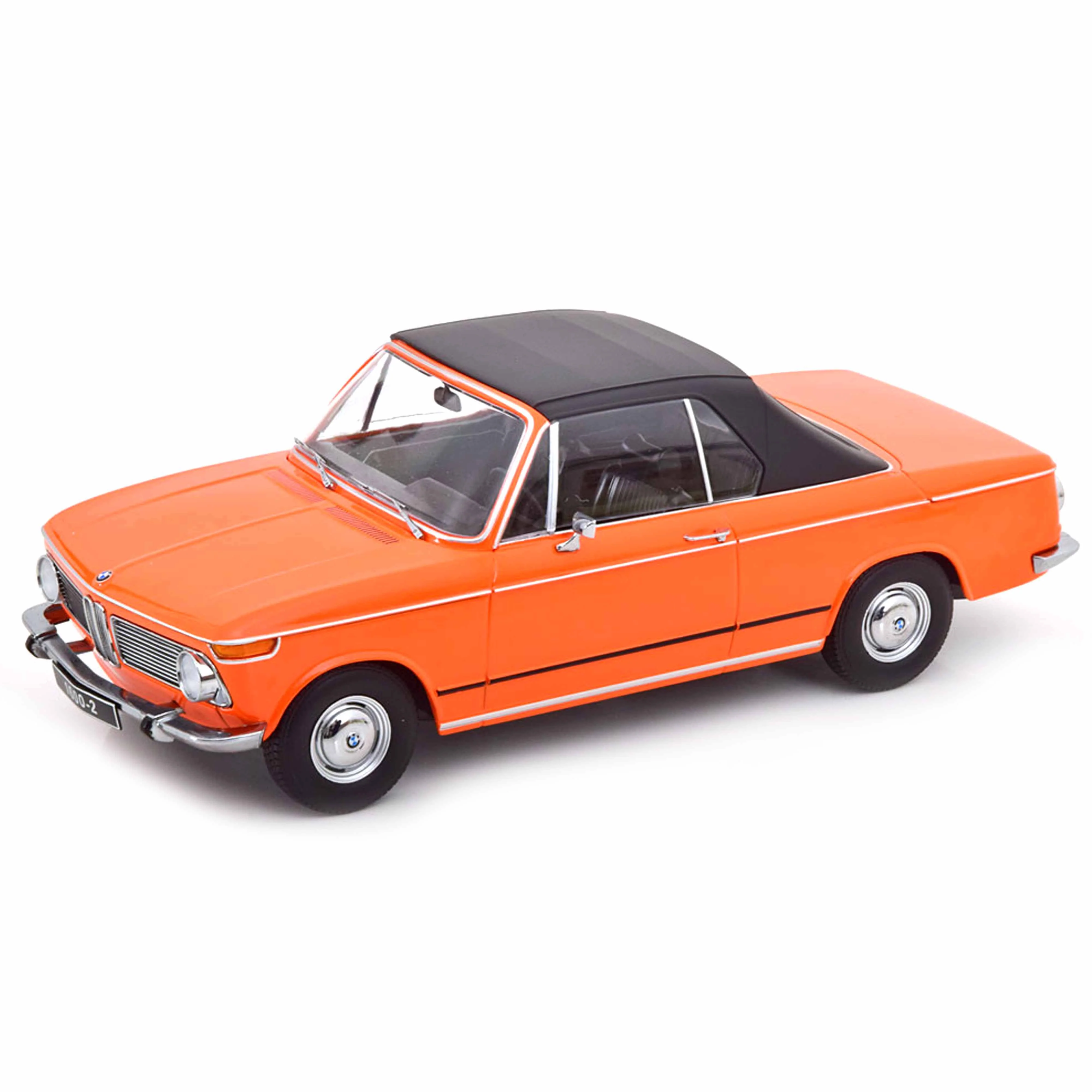 BMW 1600-2 Cabrio 1968 Orange 1/18
