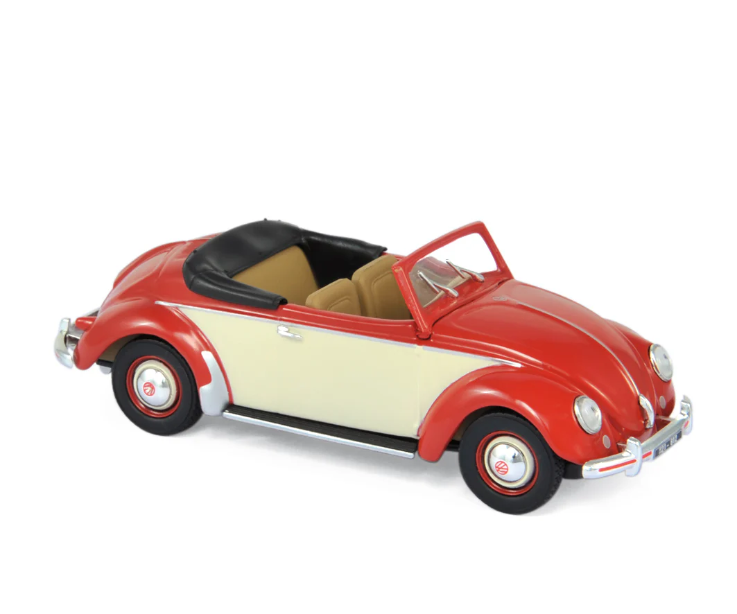 VW Hebmüller 1949 Rouge et Crème 1/43