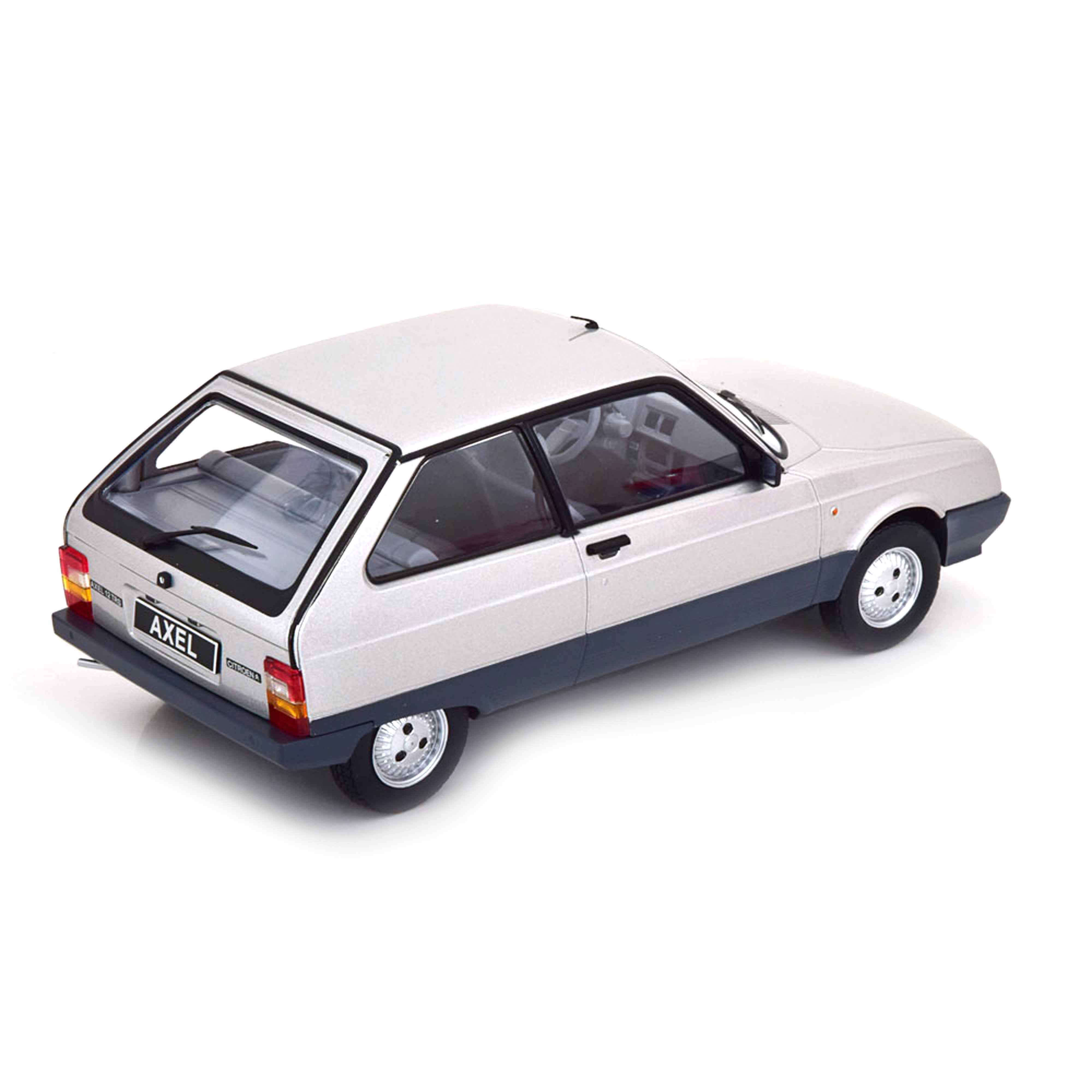 Citroën Axel 12 TRS 1990 Argent 1/18
