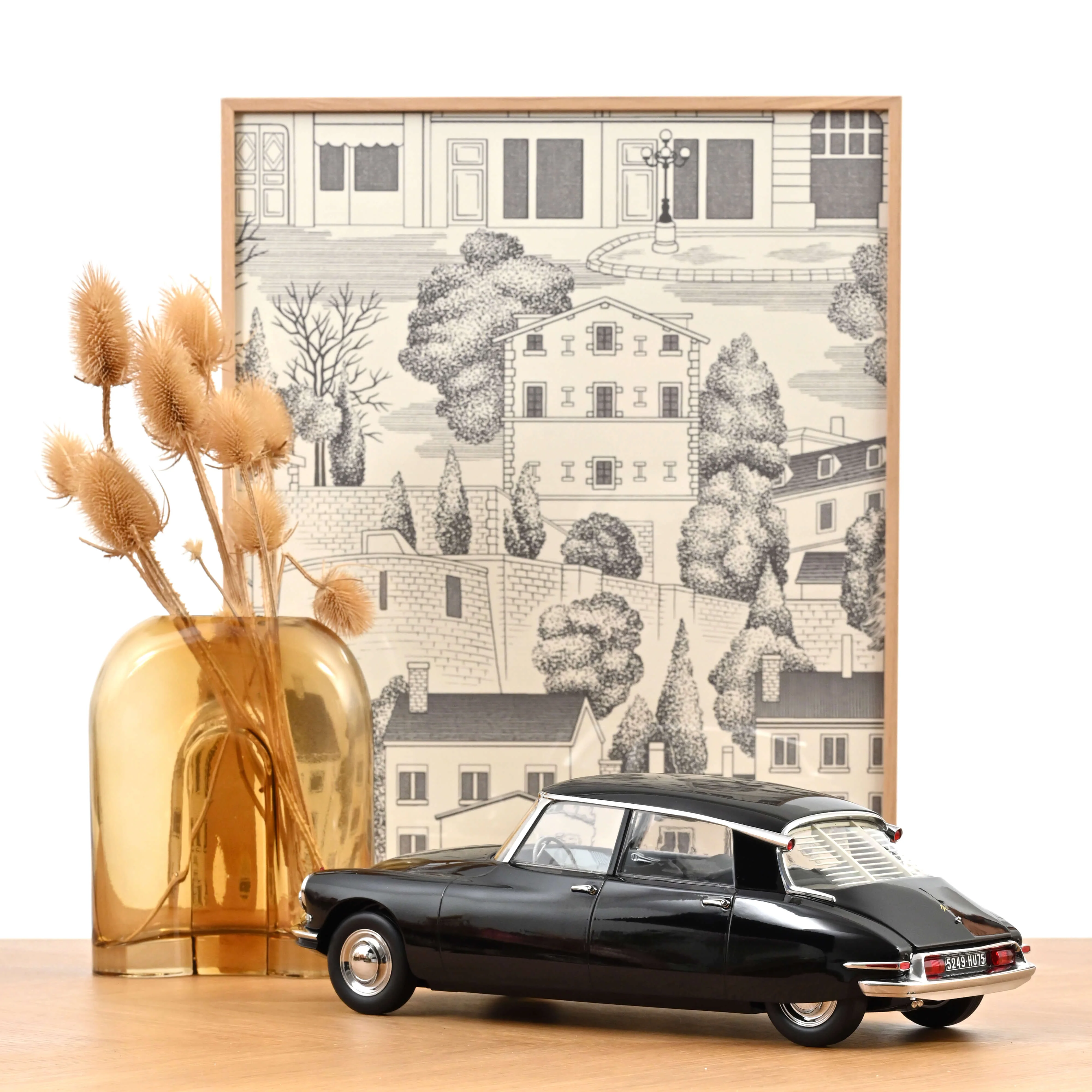 Citroën DS 19 1962 Noir De Gaulle 1/12- 250pcs