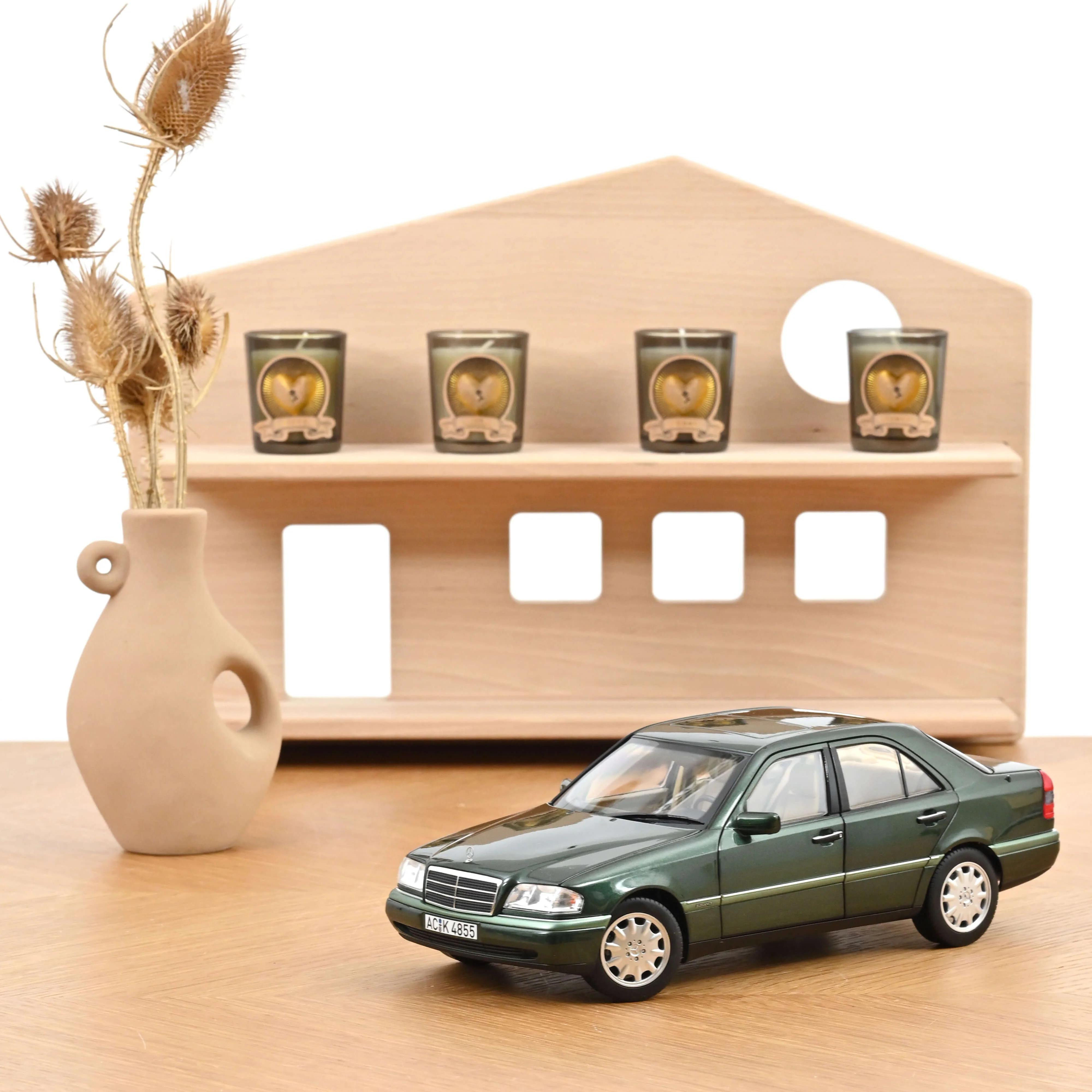 Mercedes-Benz C-Class 1993 Vert Malachite 1/18