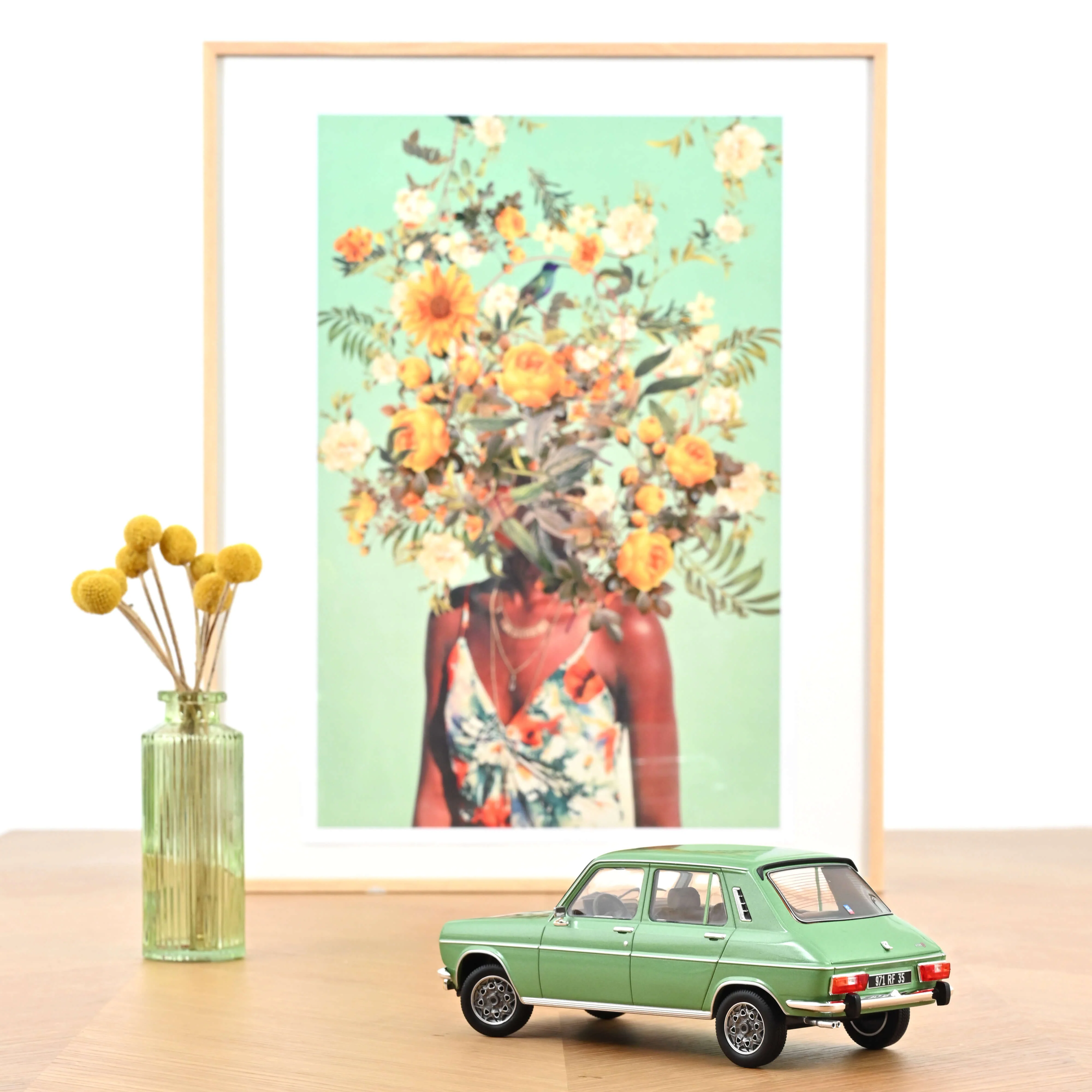 Simca 1100 Ti 1975 Vert métal adriatique 1/18 - 300pcs