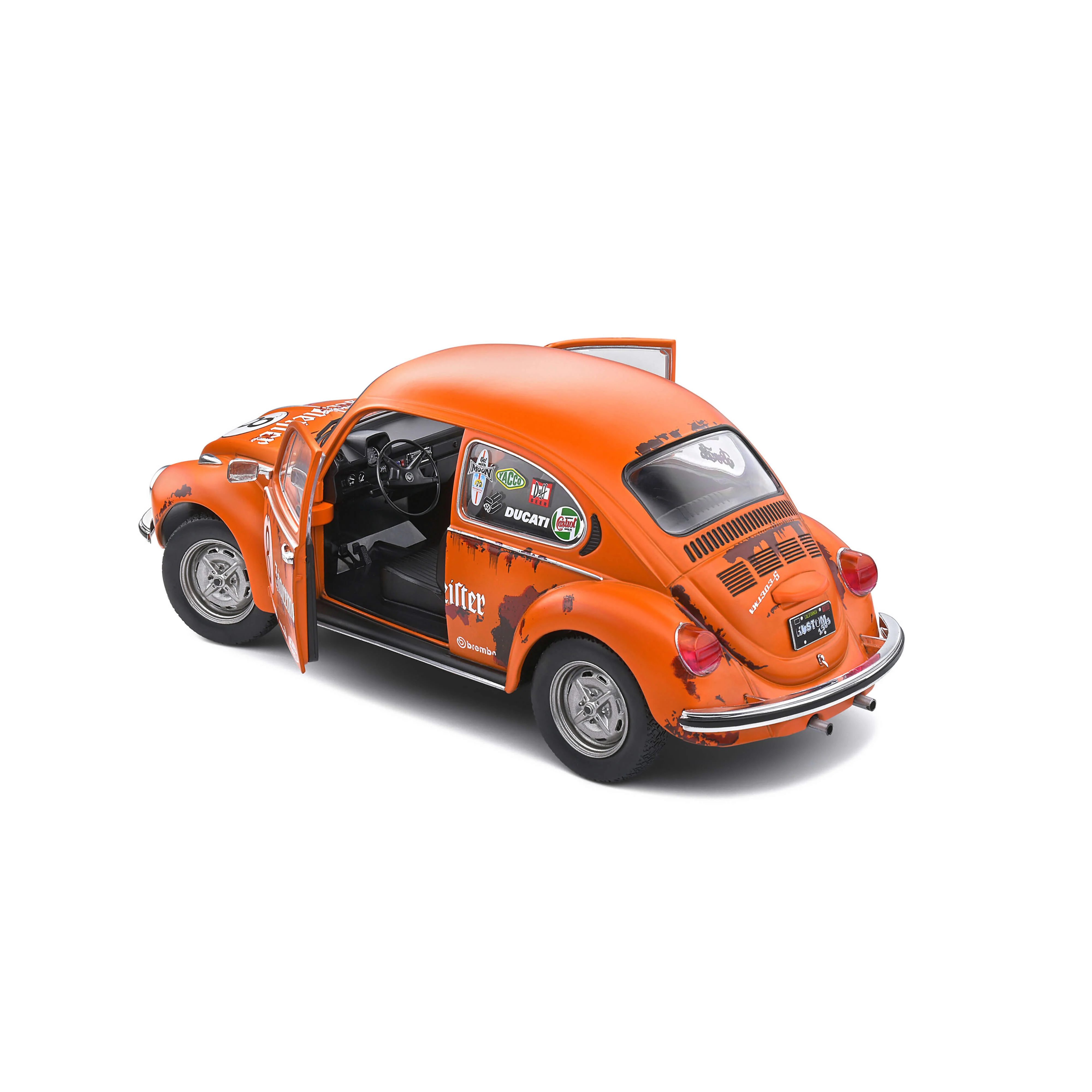 VW Coccinelle 1303 Jaeger Tribute Orange 1974 1/18