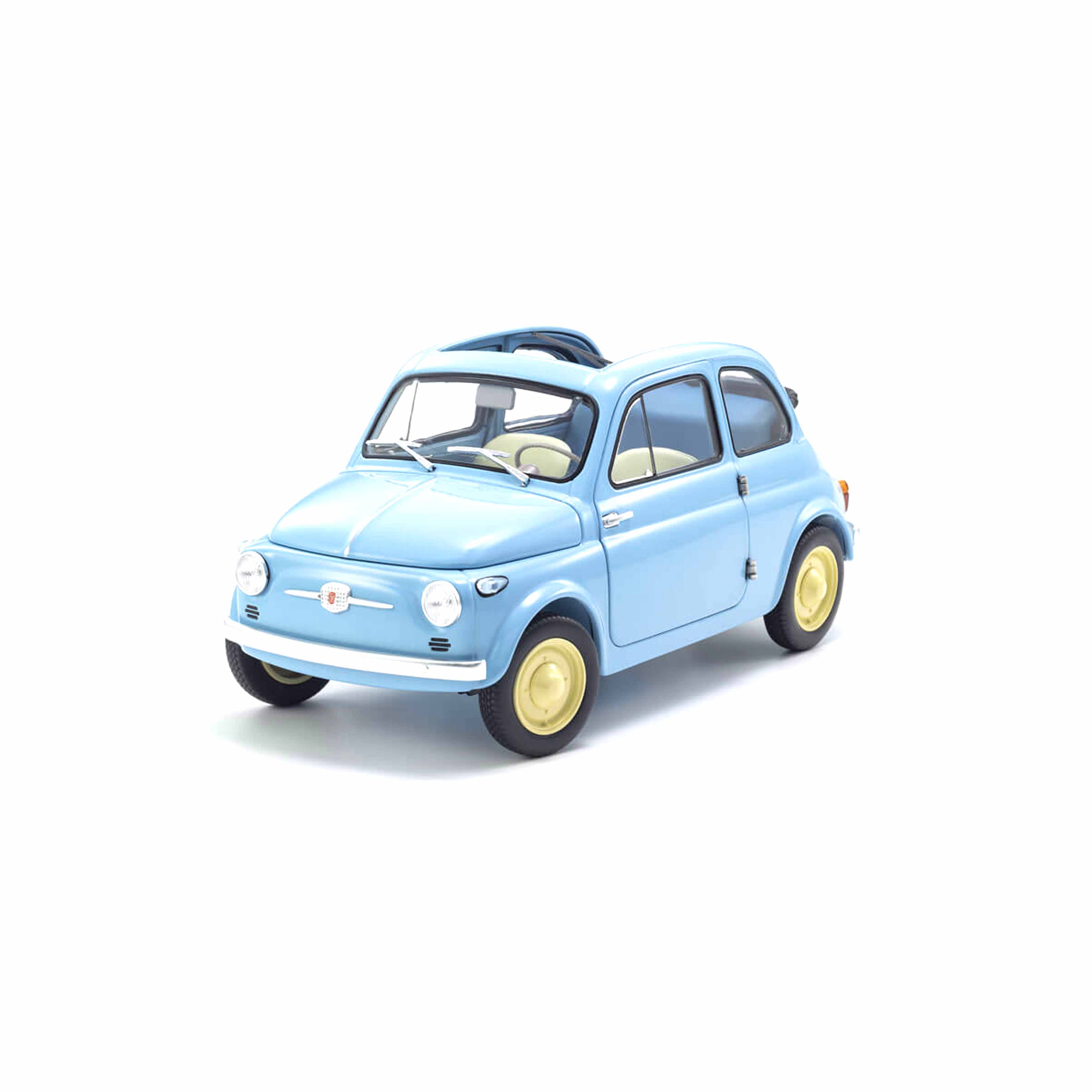 Fiat Nuova 500 Bleu céleste 1/18