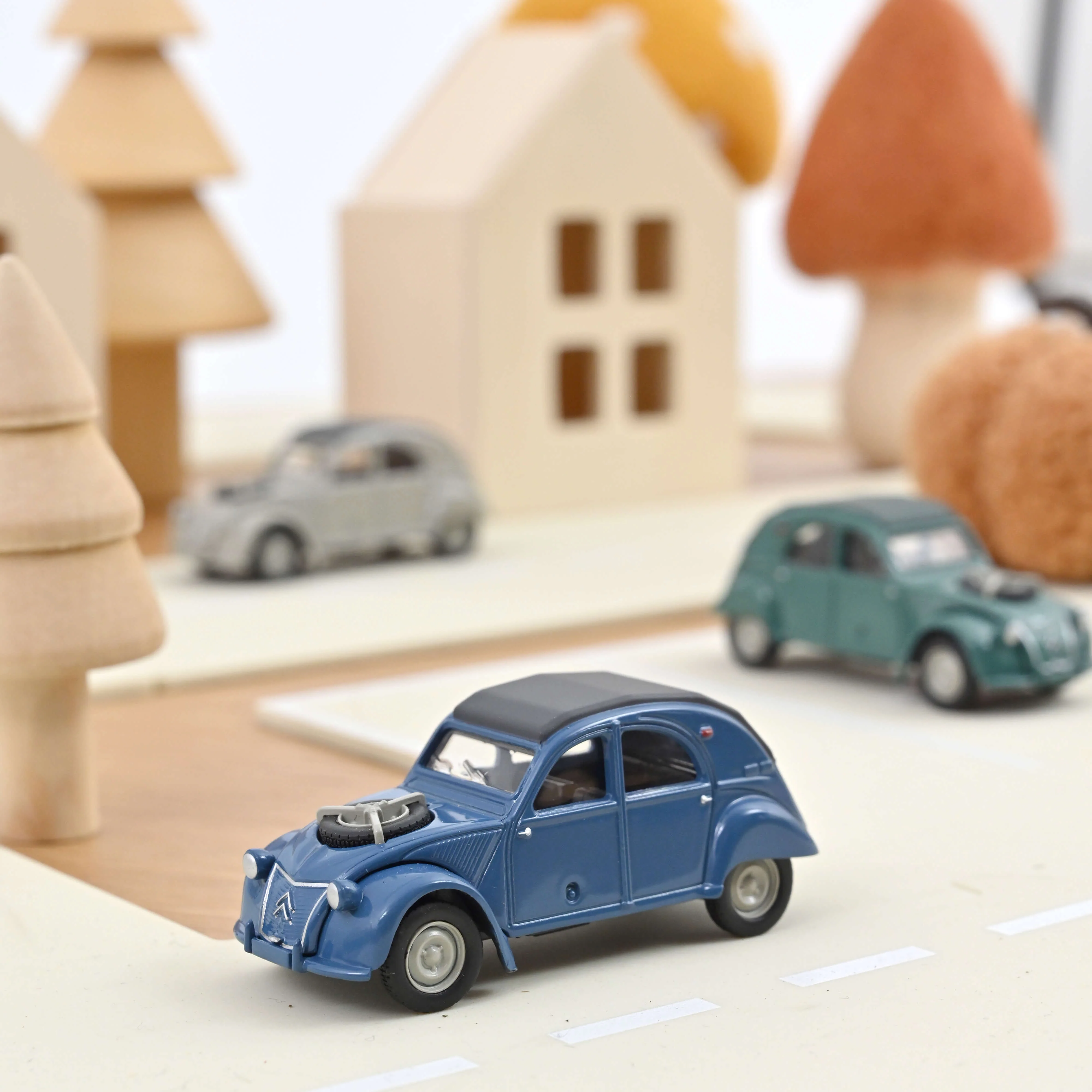 Citroën 2CV 4x4 1966 Bleu Cyclades 1/54