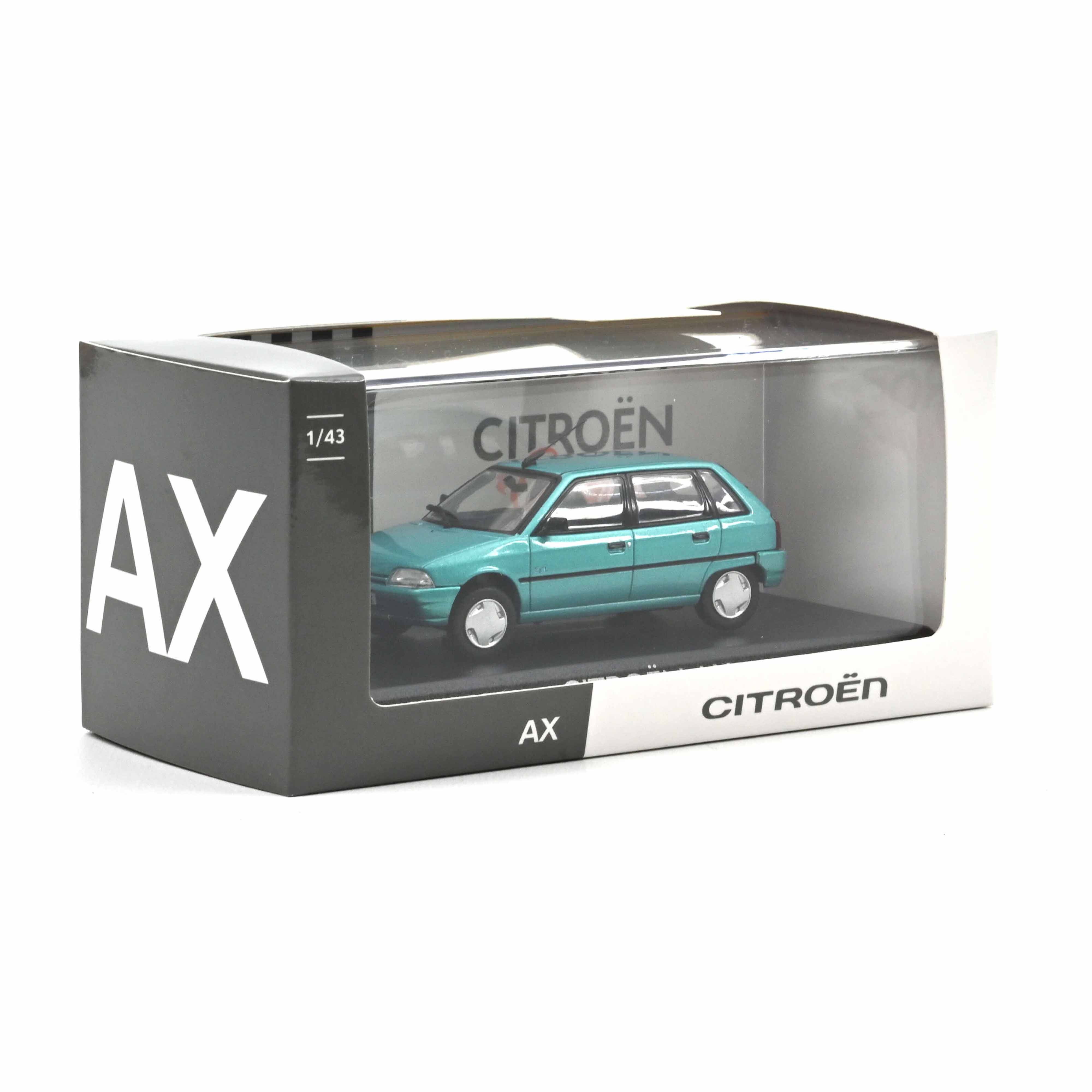 Citroën AX 5 portes Vert Polynésie 1/43