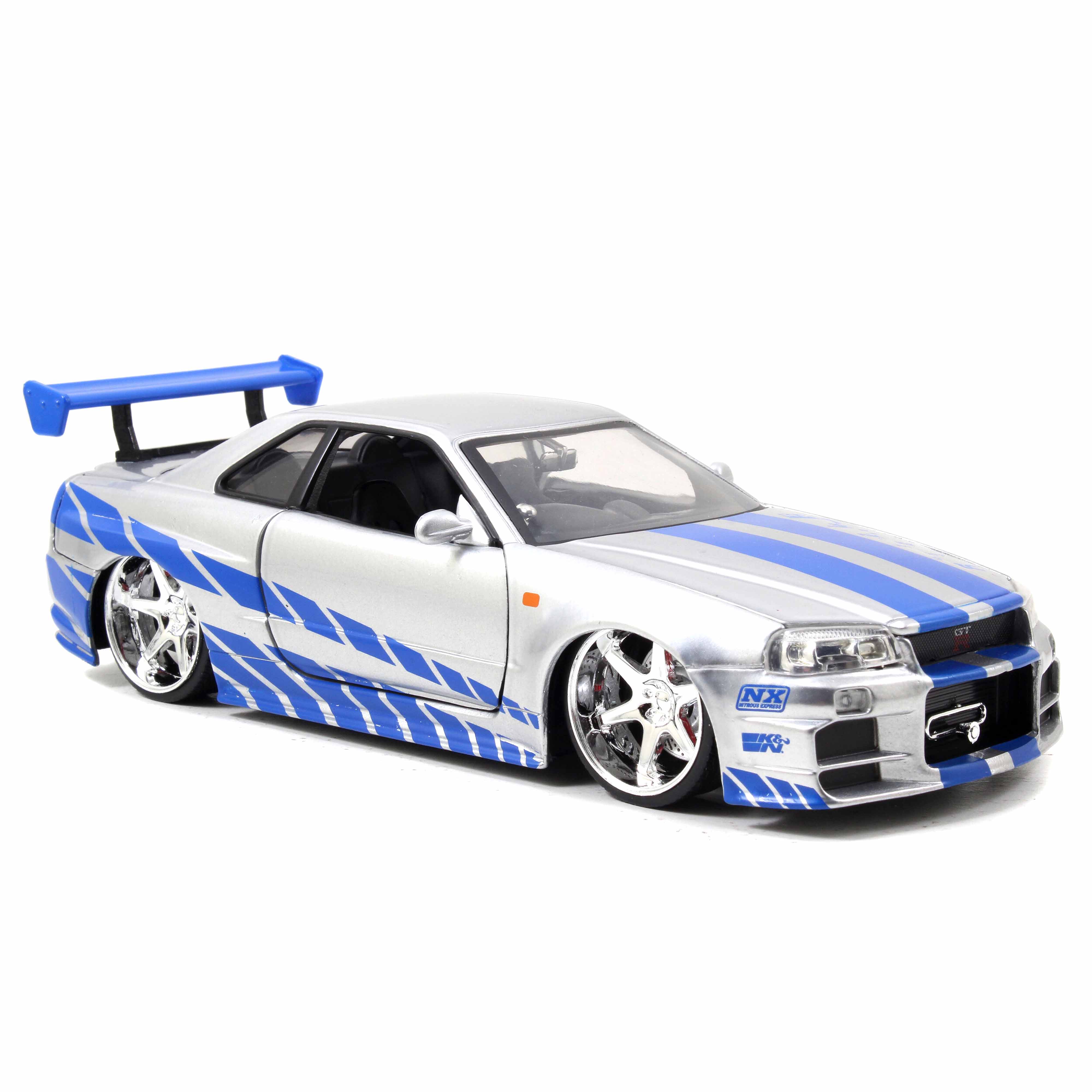 Nissan Skyline GT-R Gris « Fast and Furious » 2002 1/24