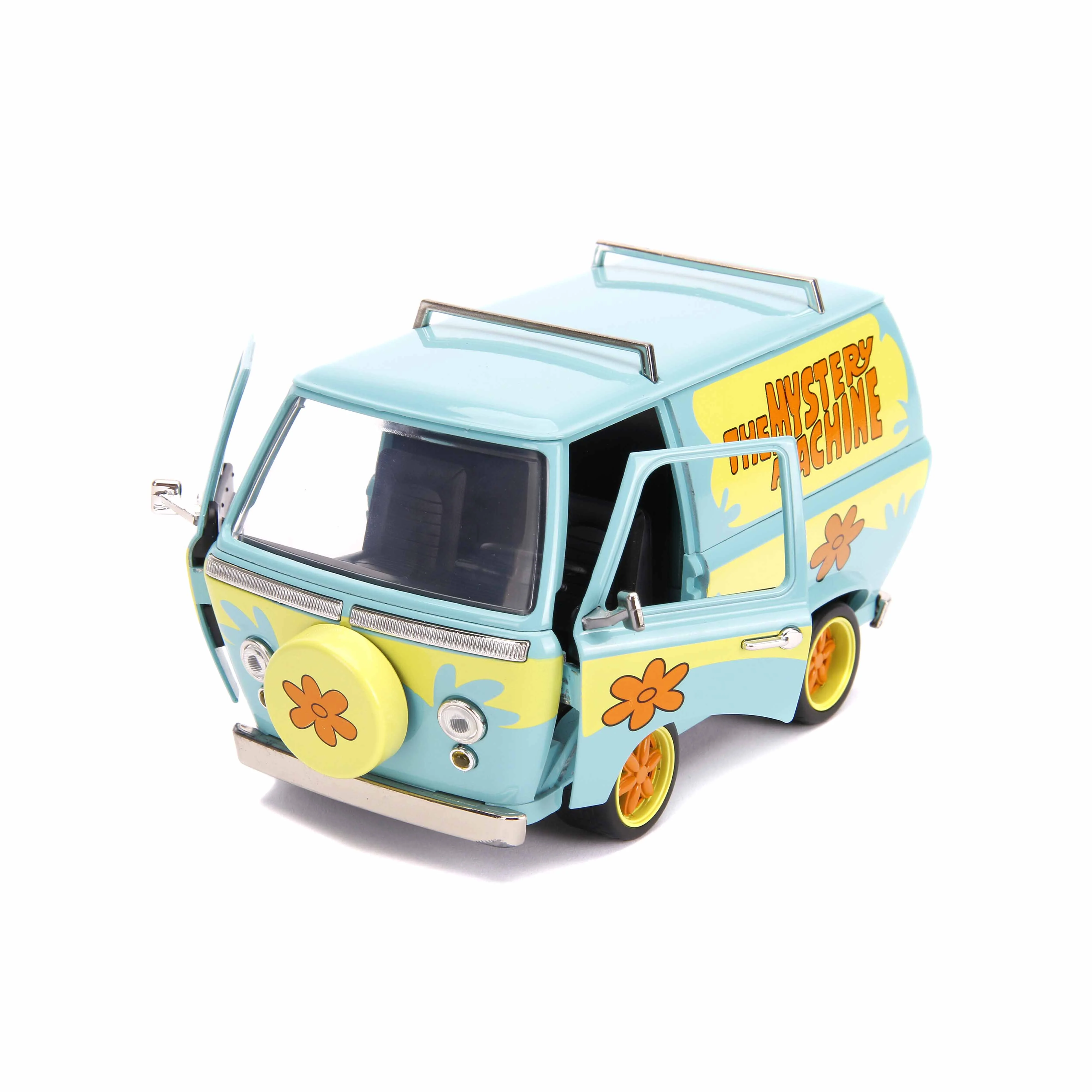 Mystery Machine avec personnage Scooby-Doo Bleu Hollywood Rides 1/24