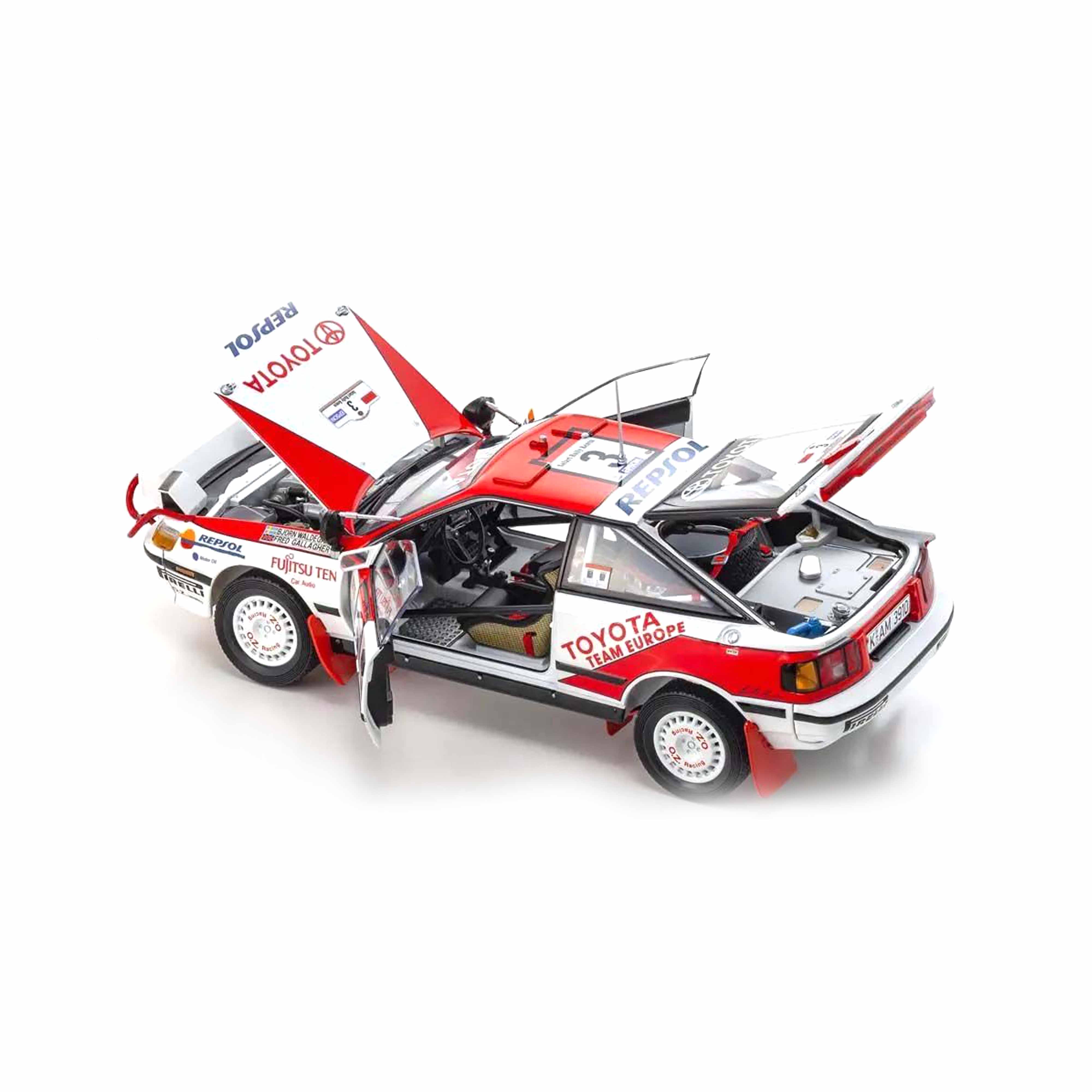Toyota Celica GT4 (N°3) Vainqueur Safari 1990 1/18