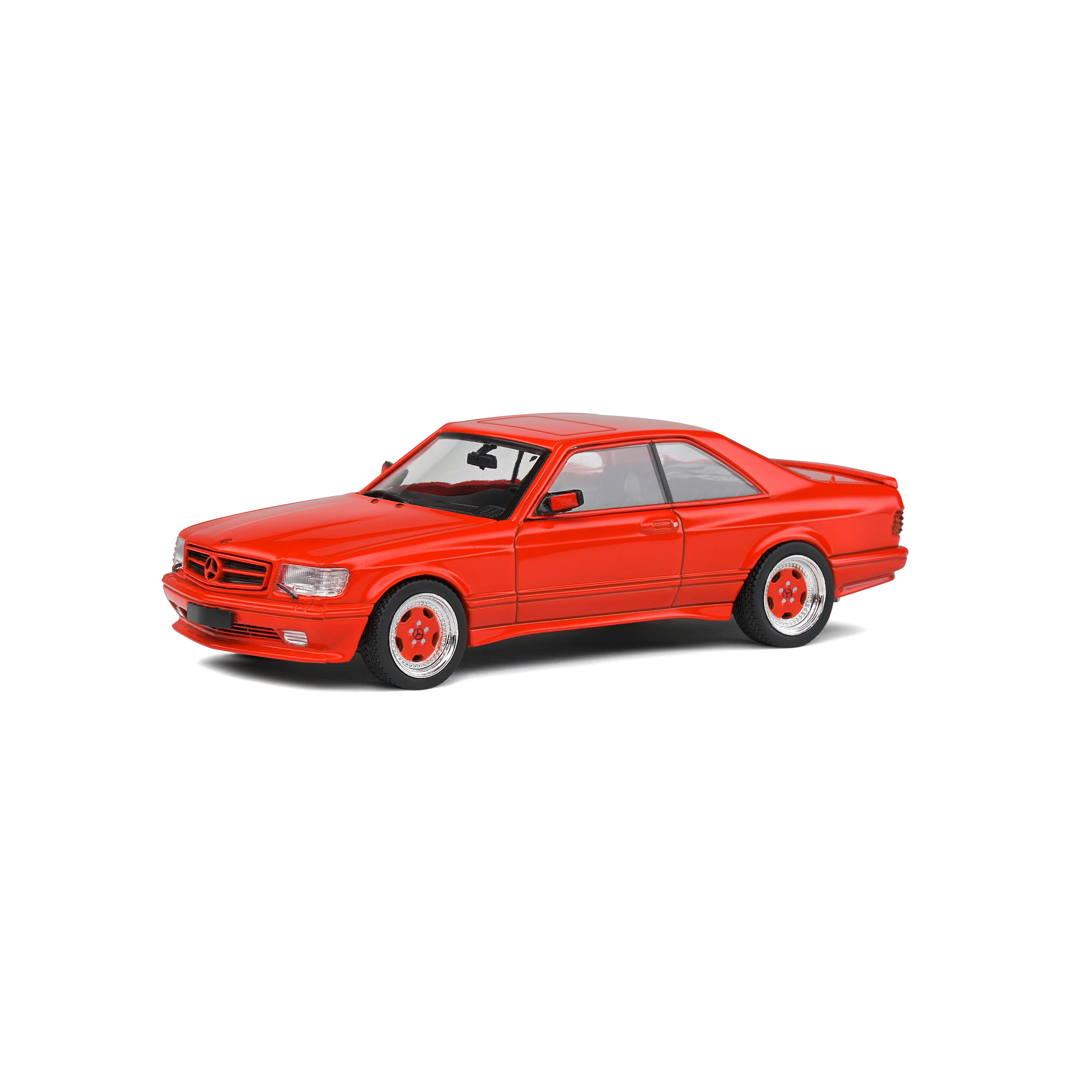 Mercedes-Benz 560 SEC AMG Wide Body Rouge 1990 1/43