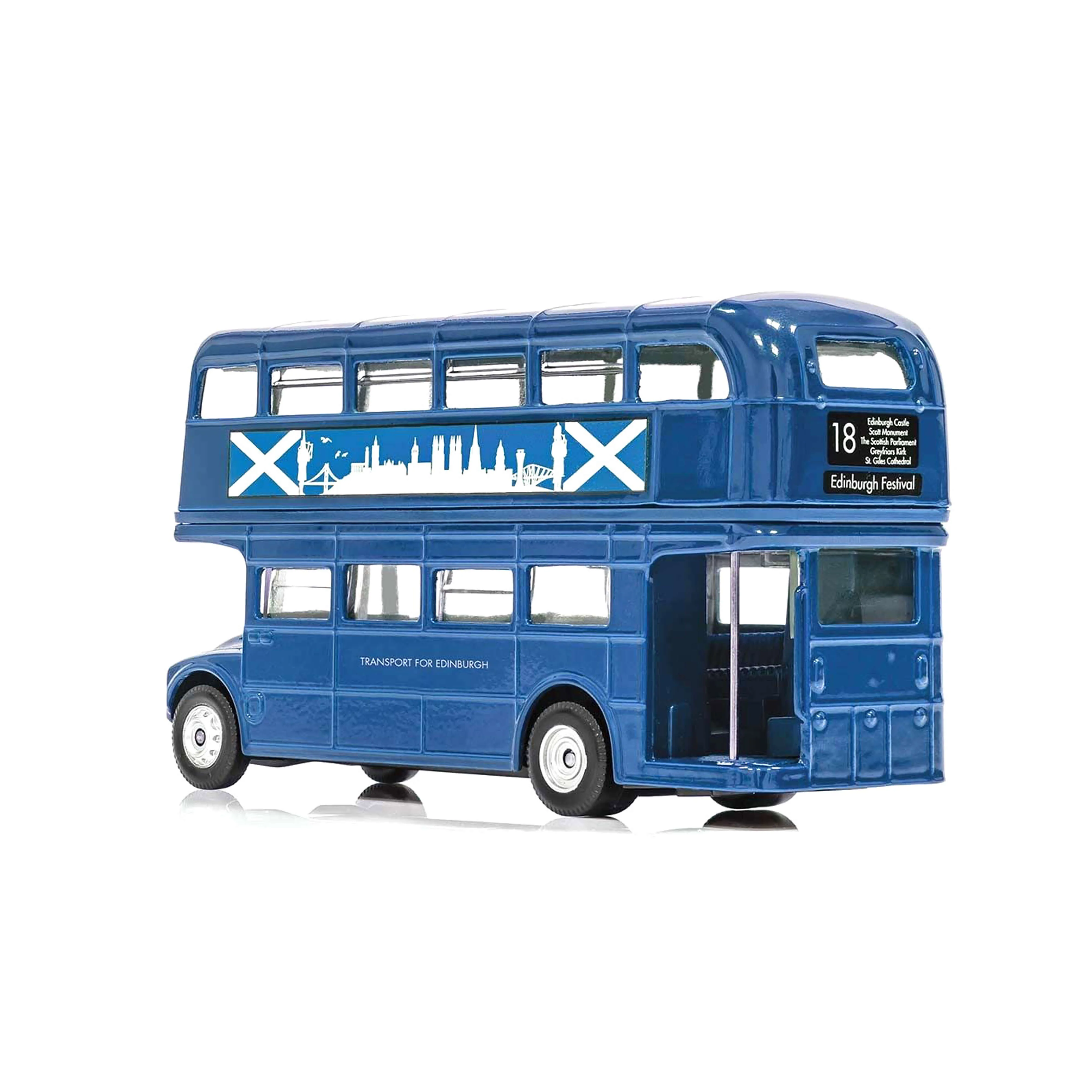 Bus de Edimbourg Routemaster RML2757 1956 Bleu 1/64