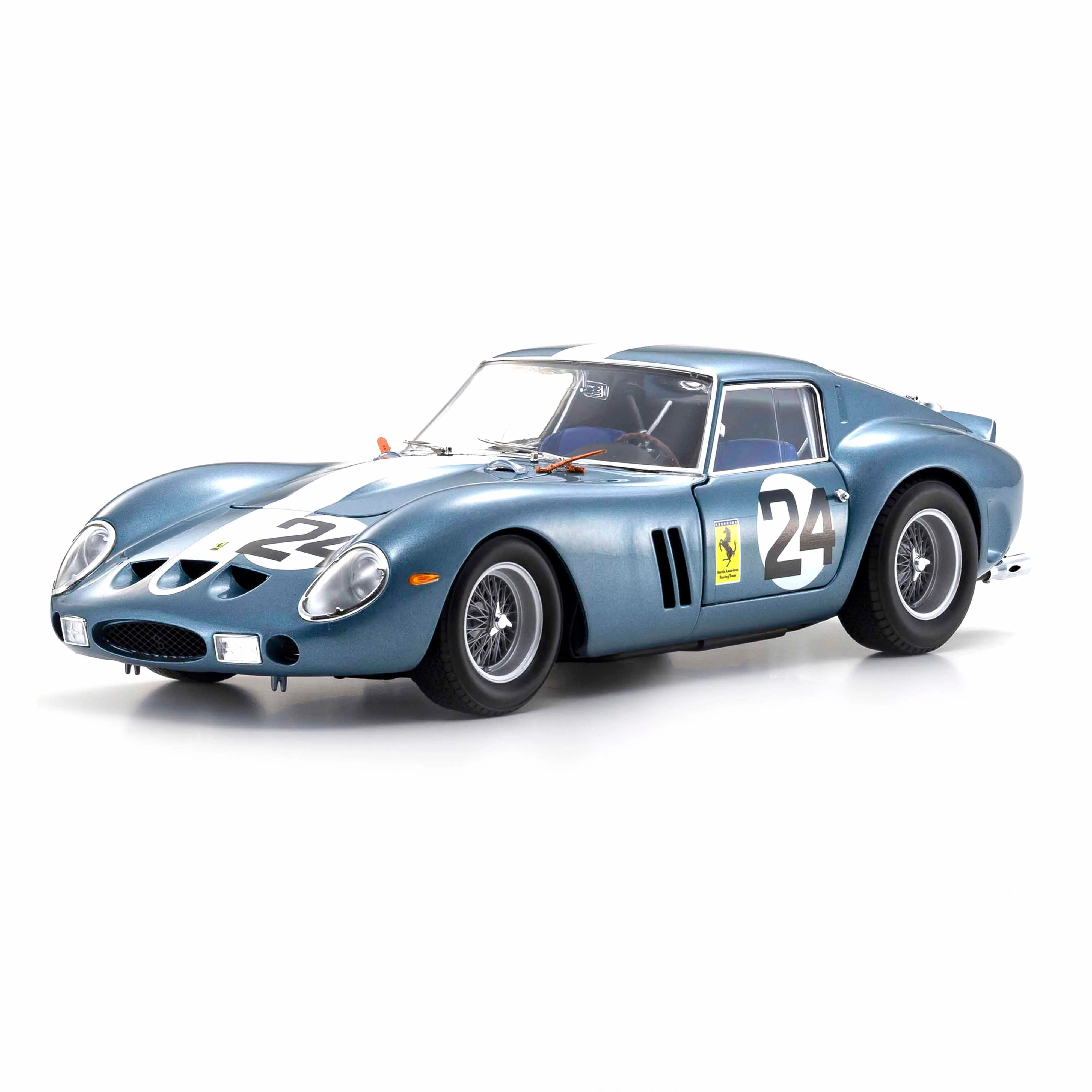 Ferrari 250 GTO 1962 Sebring Bleu N°24 1/18