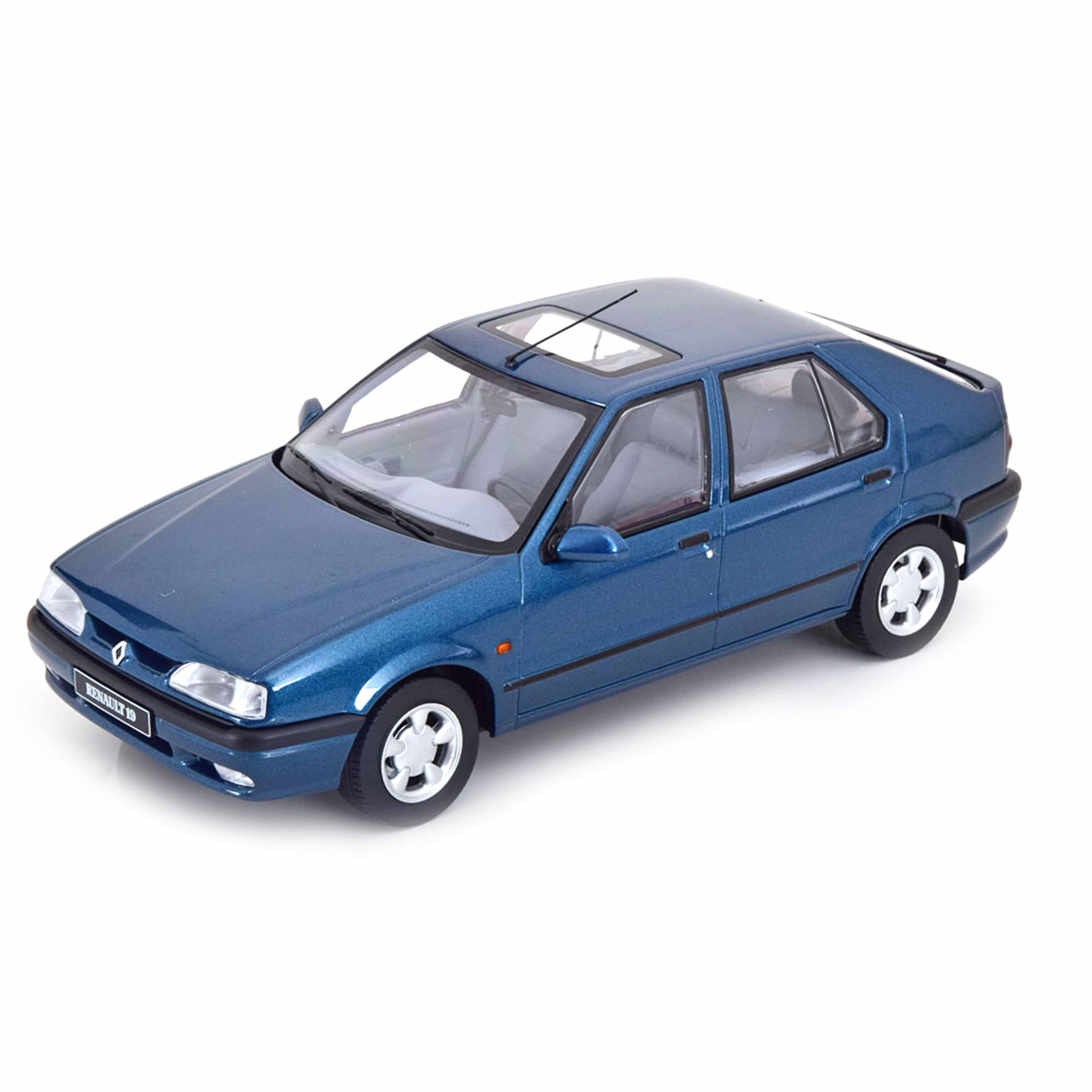 Renault 19 1994 Bleu métallisé 1/18