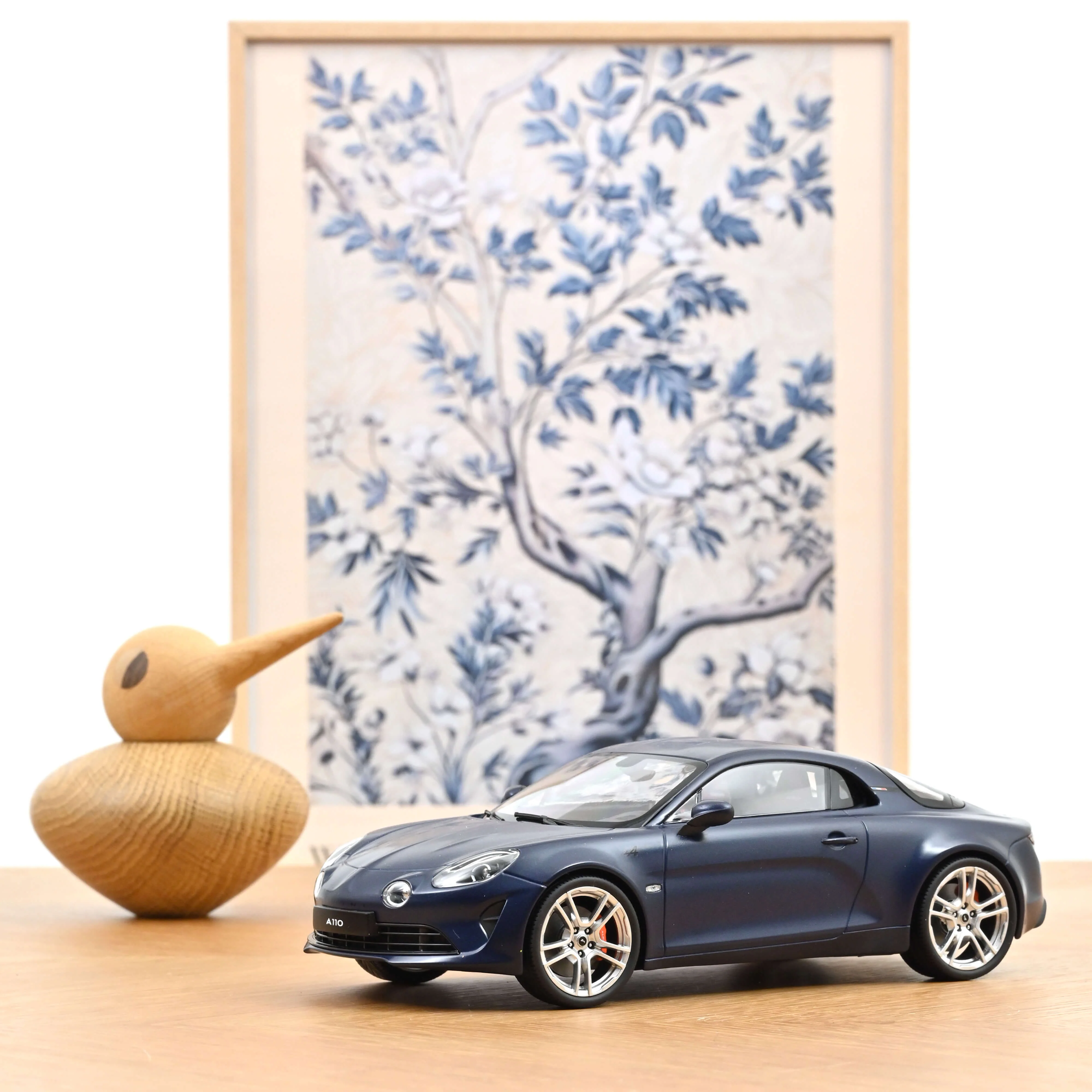 Alpine A110 S 2025  Bleu Tempête Mat 1/18