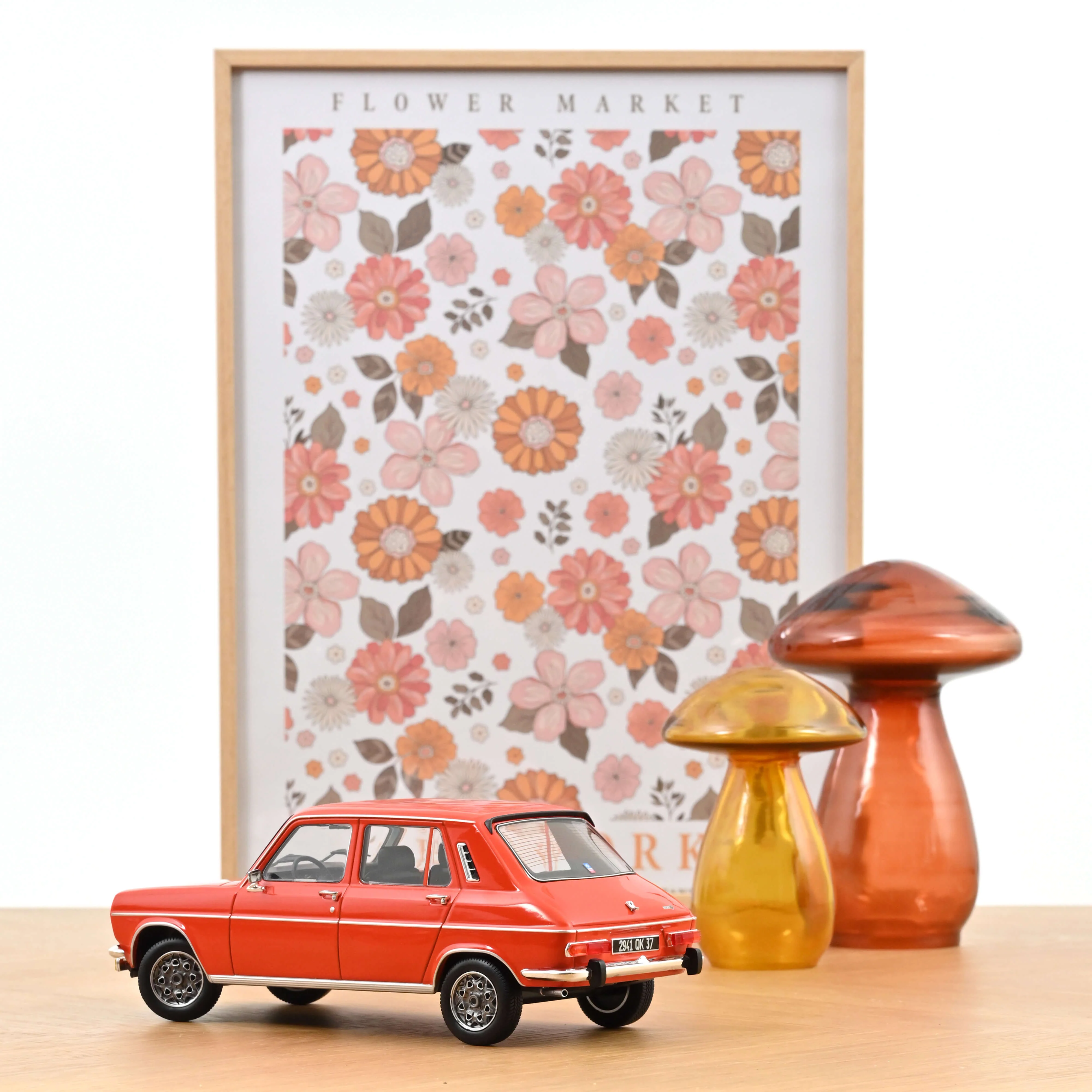 Simca 1100 TI 1974 Rouge Sumatra 1/18