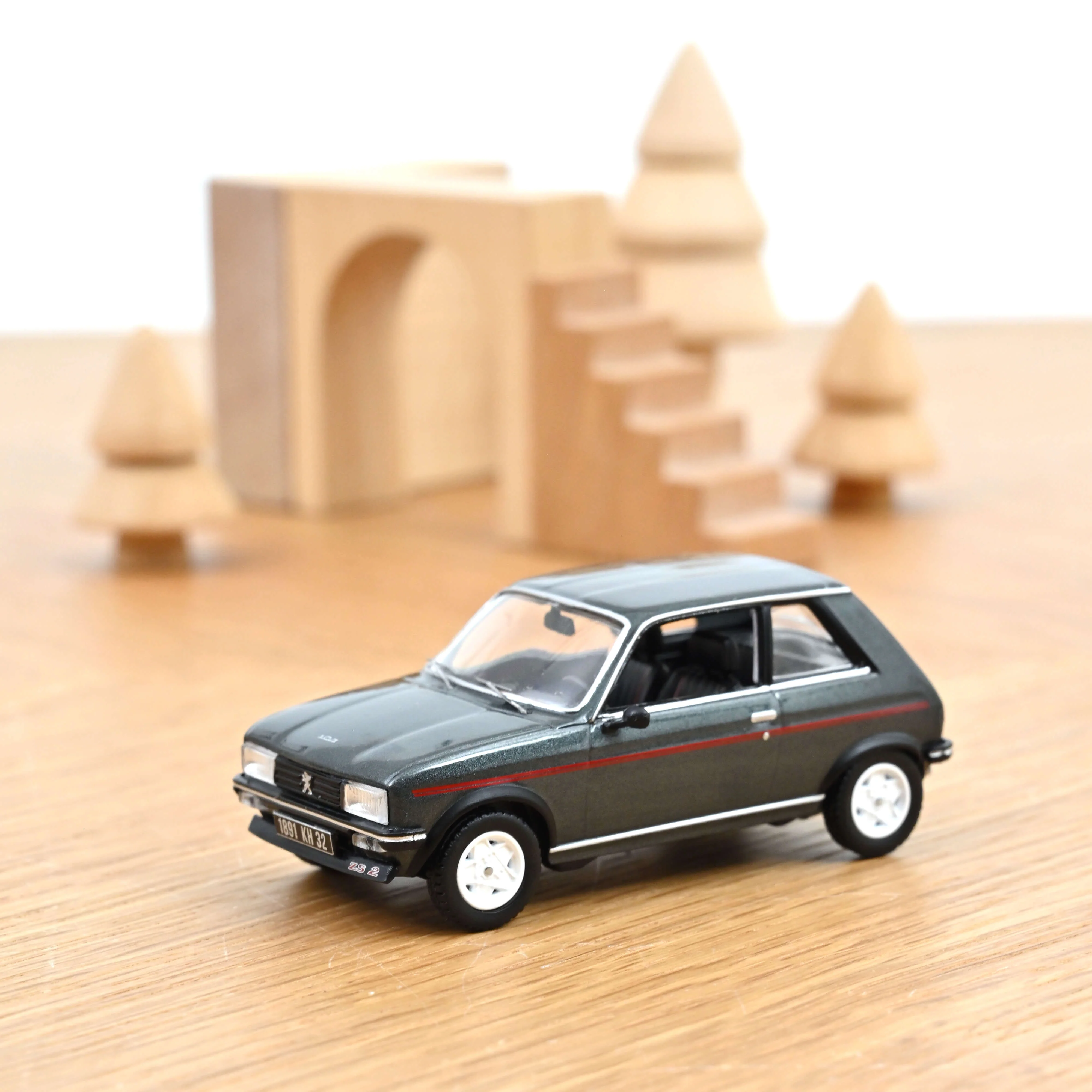 Peugeot 104 ZS2 1979 Gris Vulcain 1/43