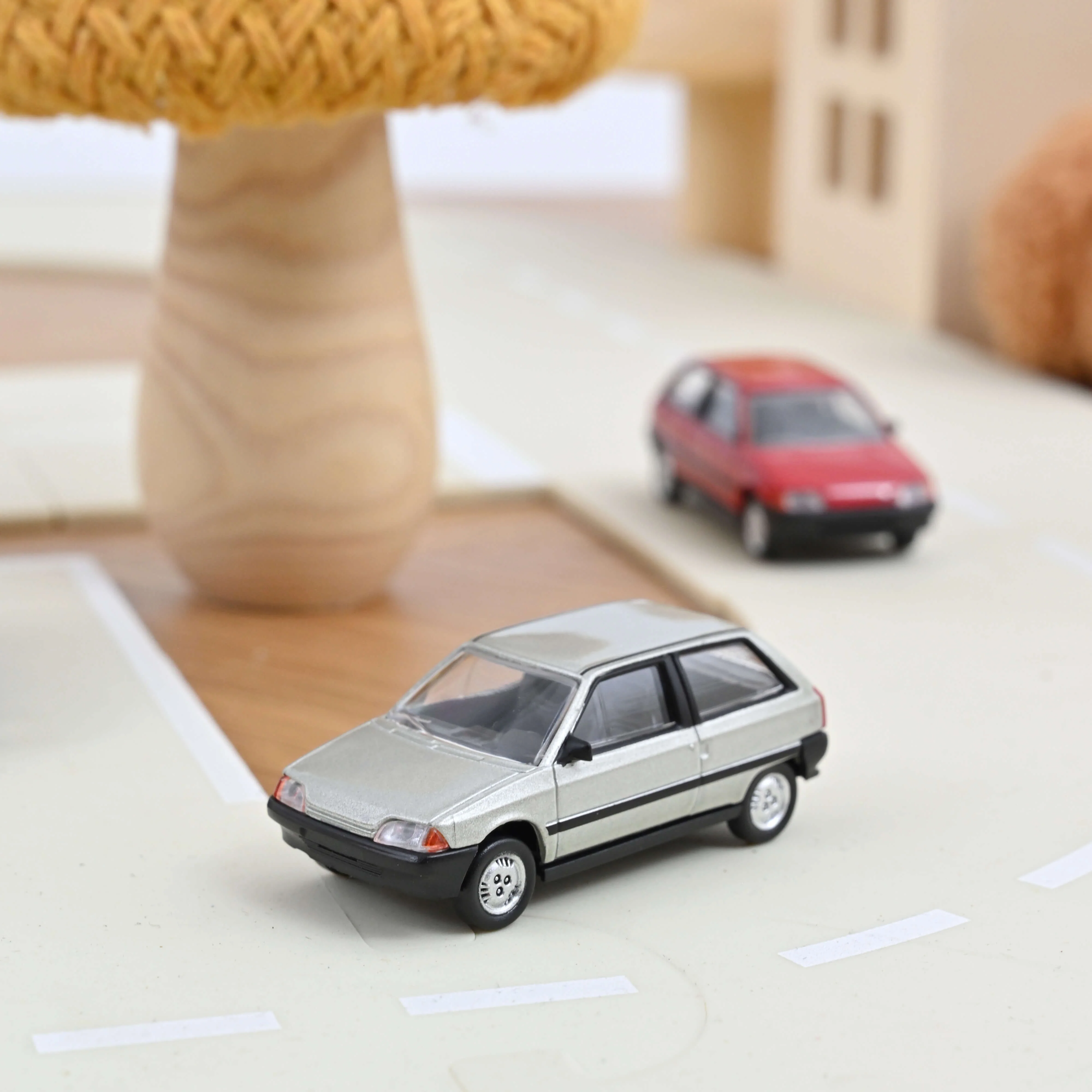 Citroën AX 3 portes Gris 1986 1/64