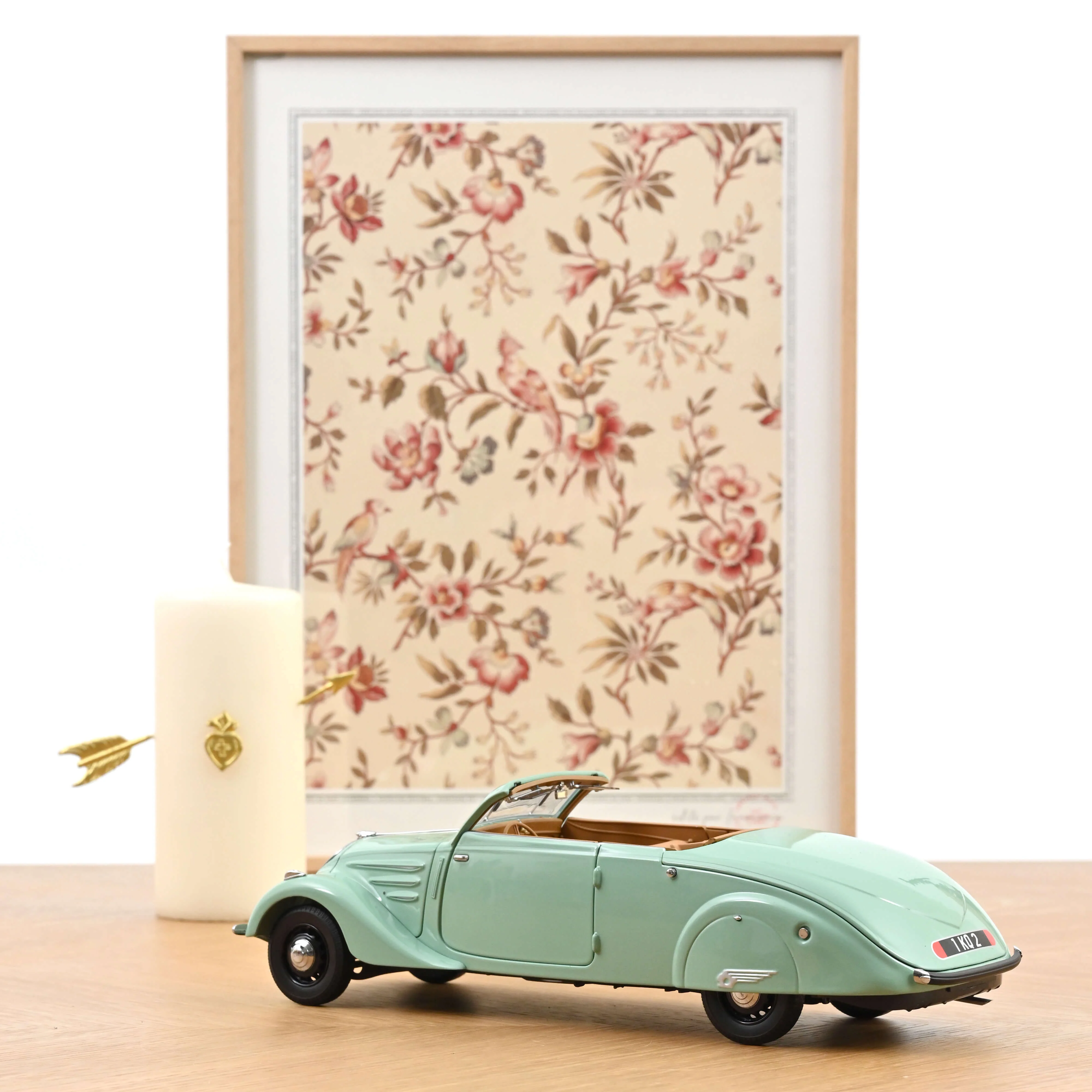 Peugeot 402 Eclipse 1937 Vert 1/18  - 200 pcs