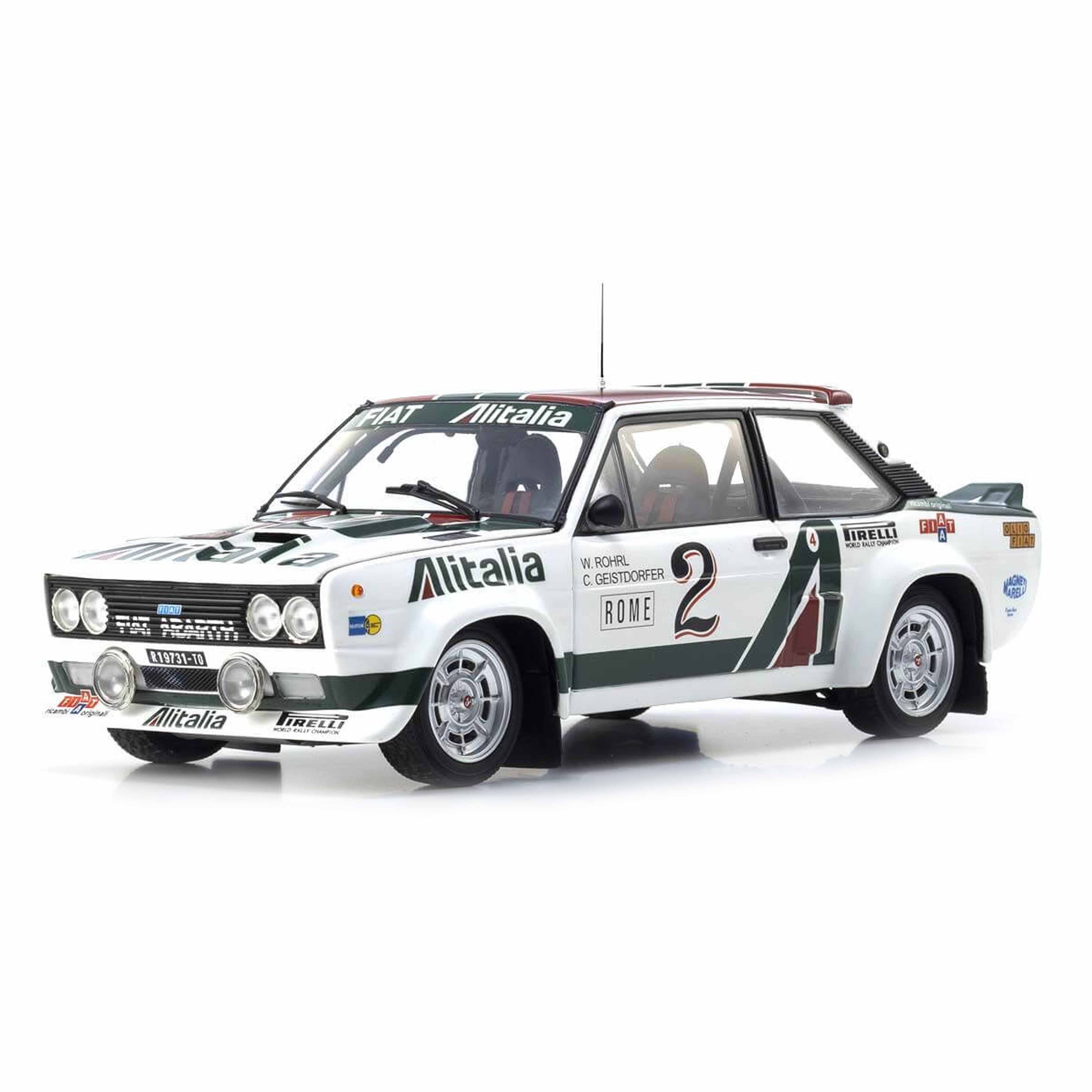Fiat 131 Abarth 1978 Monte Carlo (N°2) 1/18