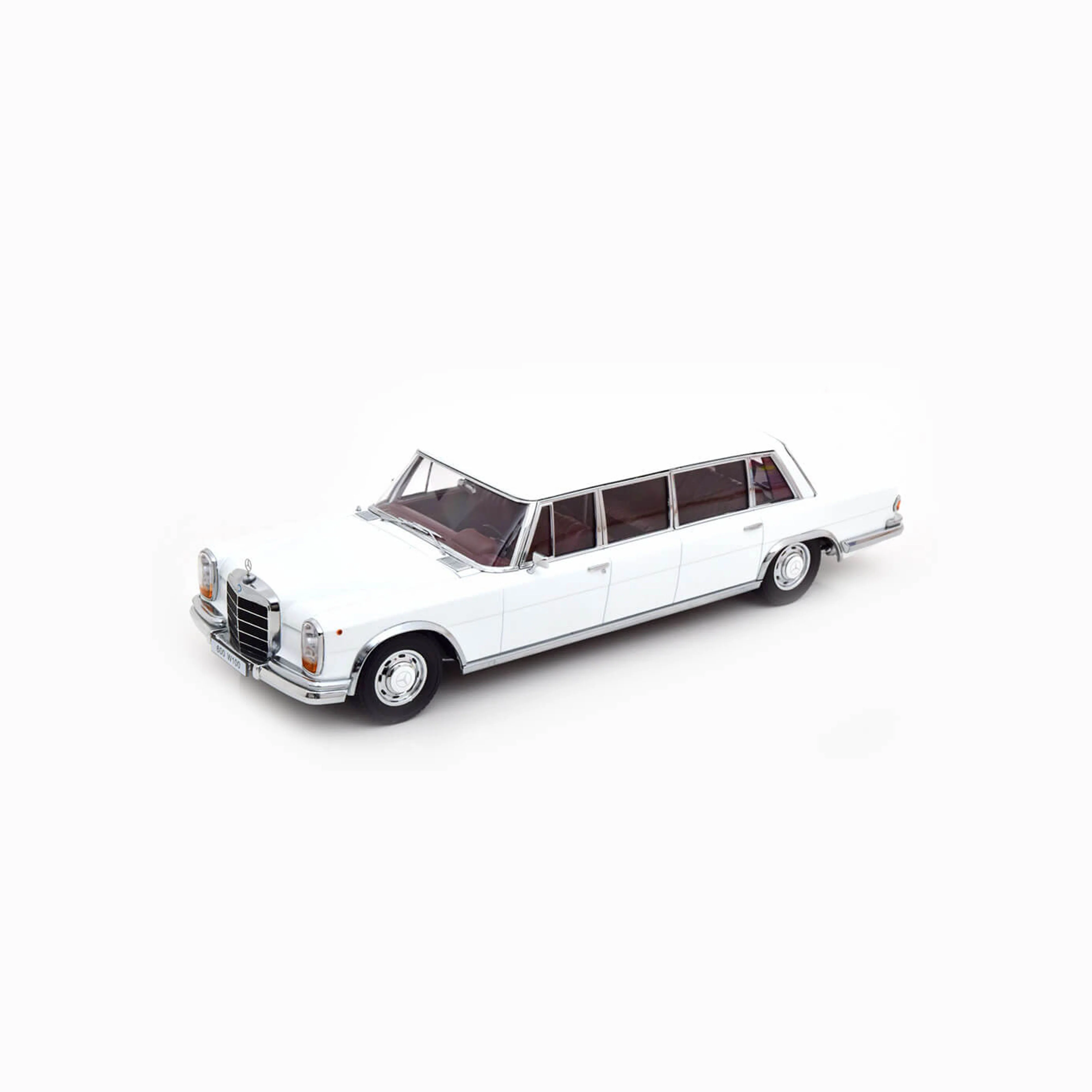 Mercedes 600 LWM W100 Pullman 1964 Blanc 1/18