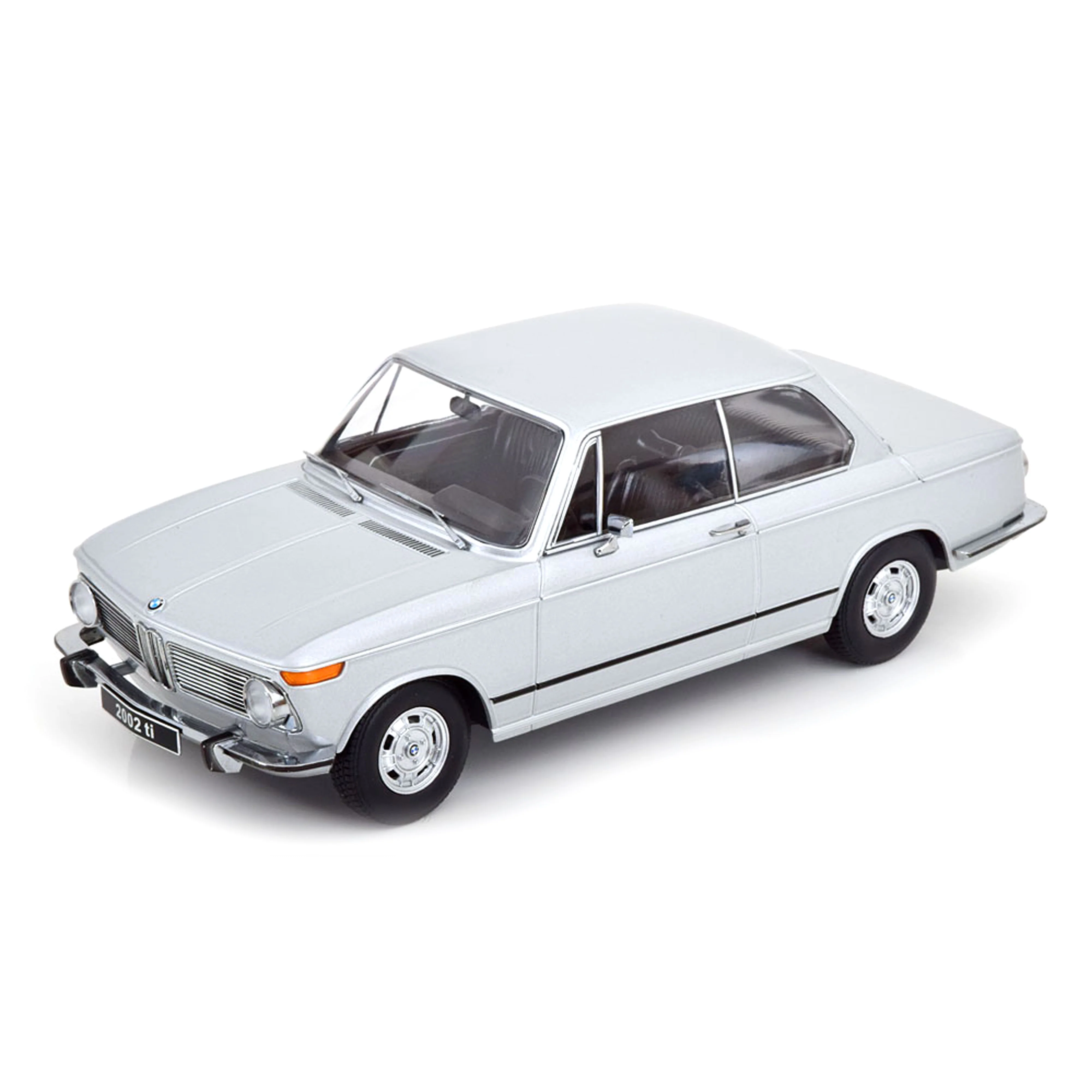 BMW 2002 ti 1.Serie 1971 Argent 1/18
