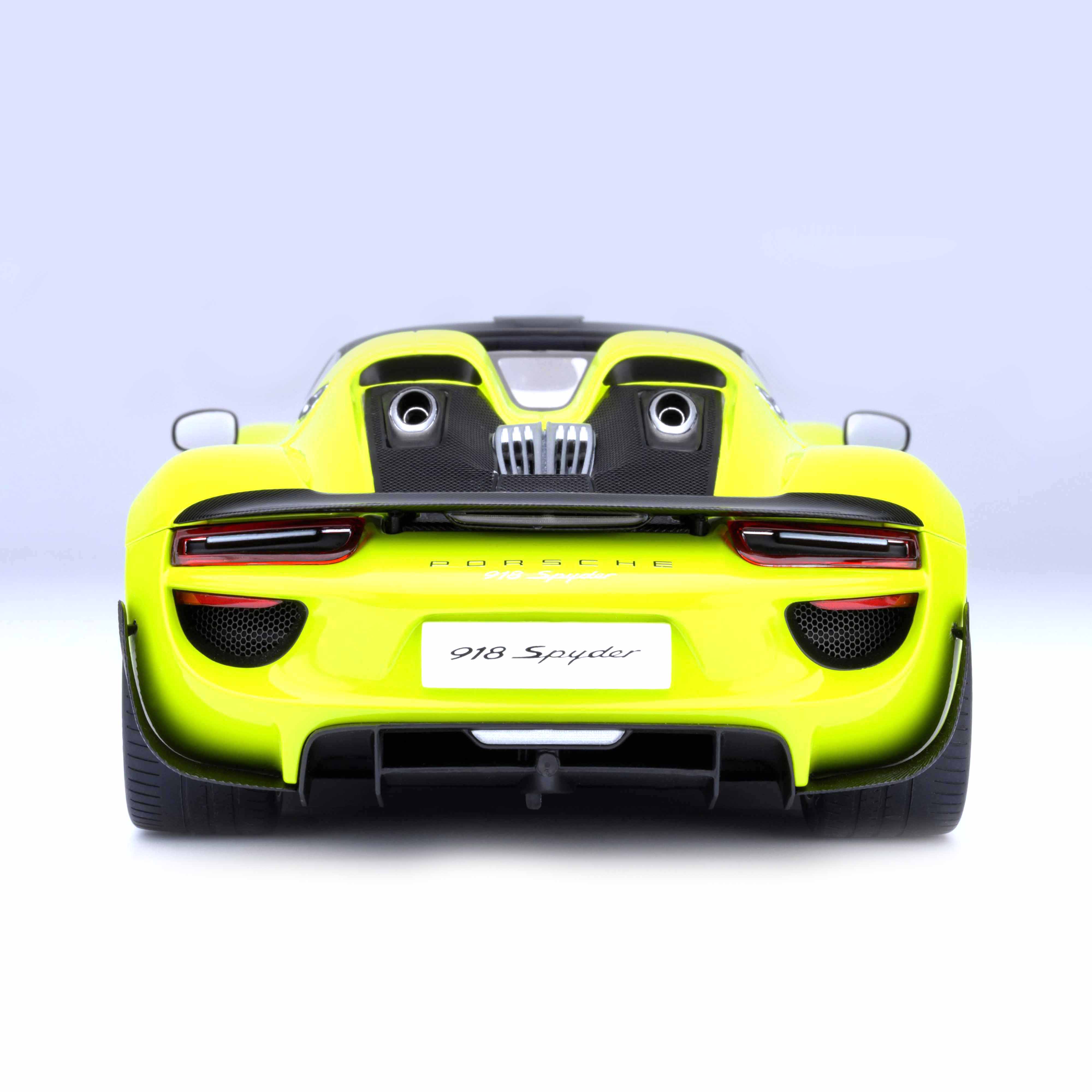 Porsche 918 Spyder Pack Weissach Vert Acide 1/18
