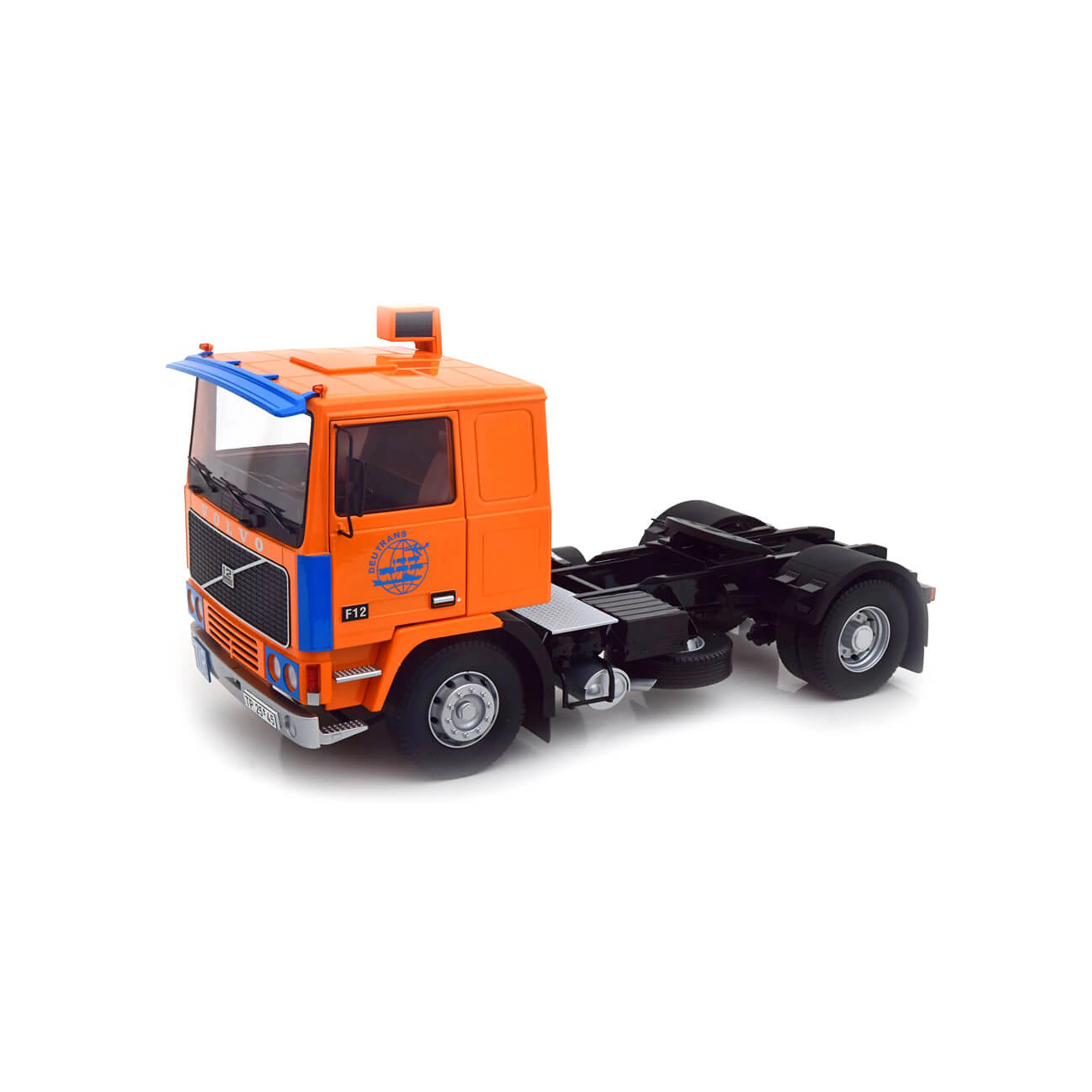 Volvo F12 Turbo 6 1977 Orange/Bleu 1/18