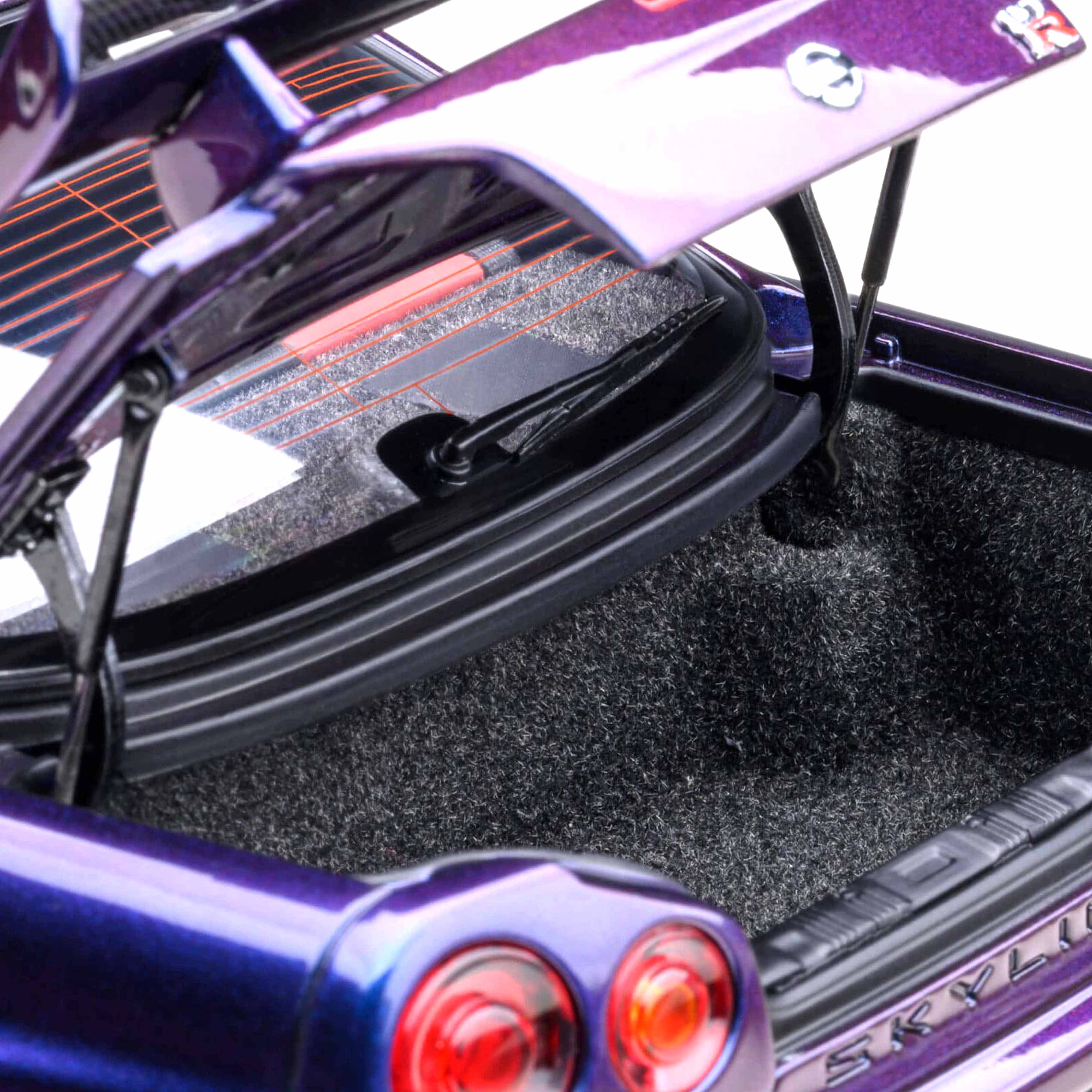 Nissan Skyline GT-R (R34) Z-Tune Violet de Minuit 1/18