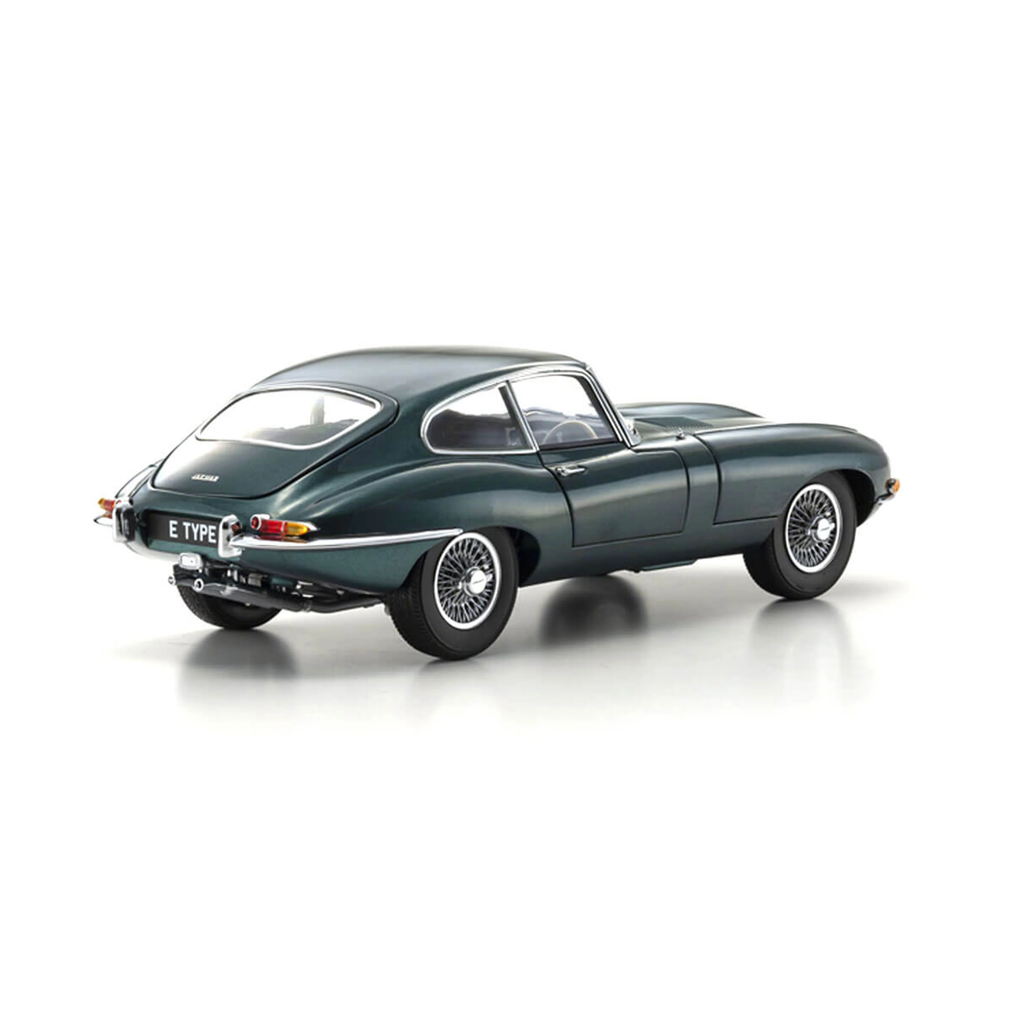 Jaguar E-Type Vert foncé opalescent 1/18