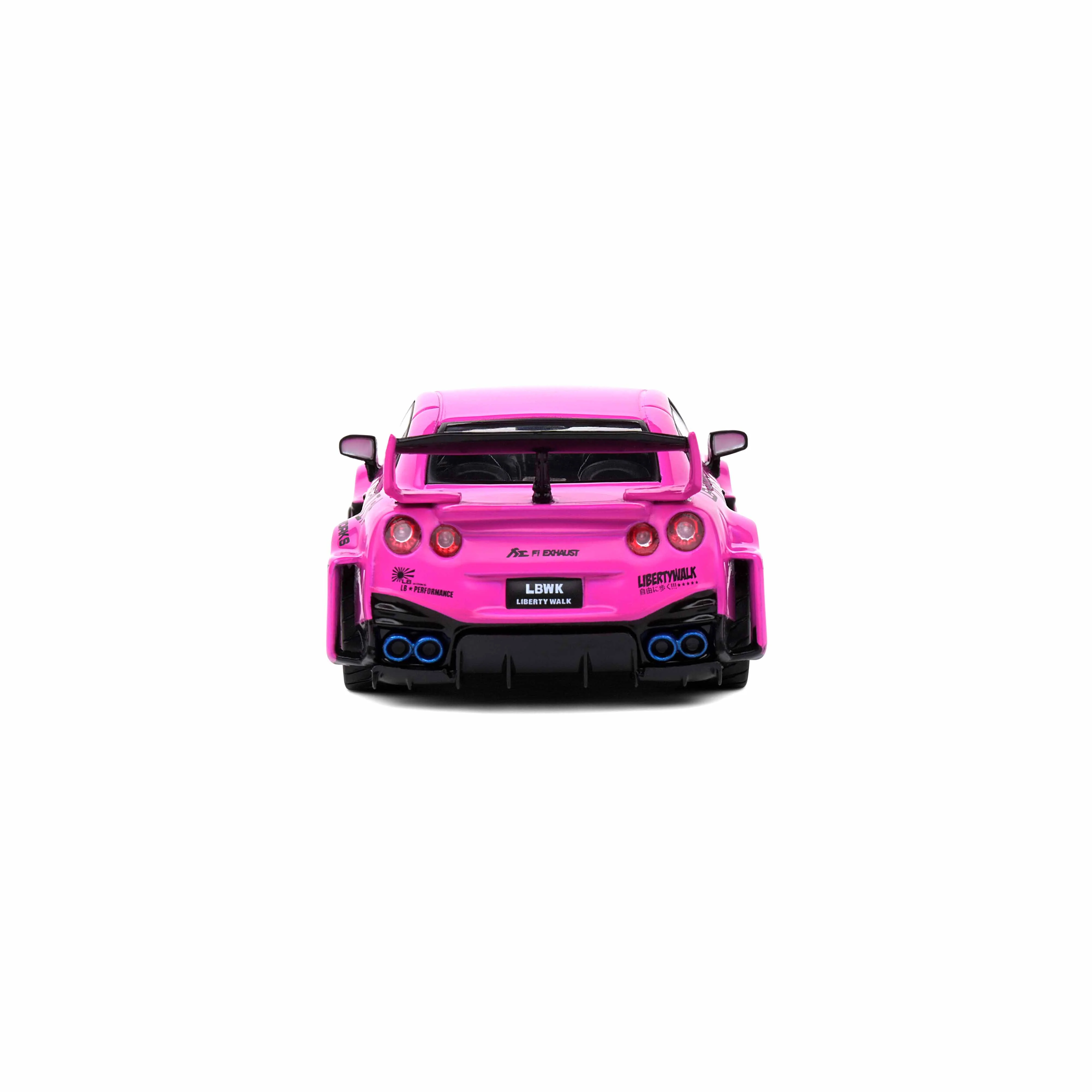 Nissan GTR35 LBWK Silhouette Violet 2019 1/43