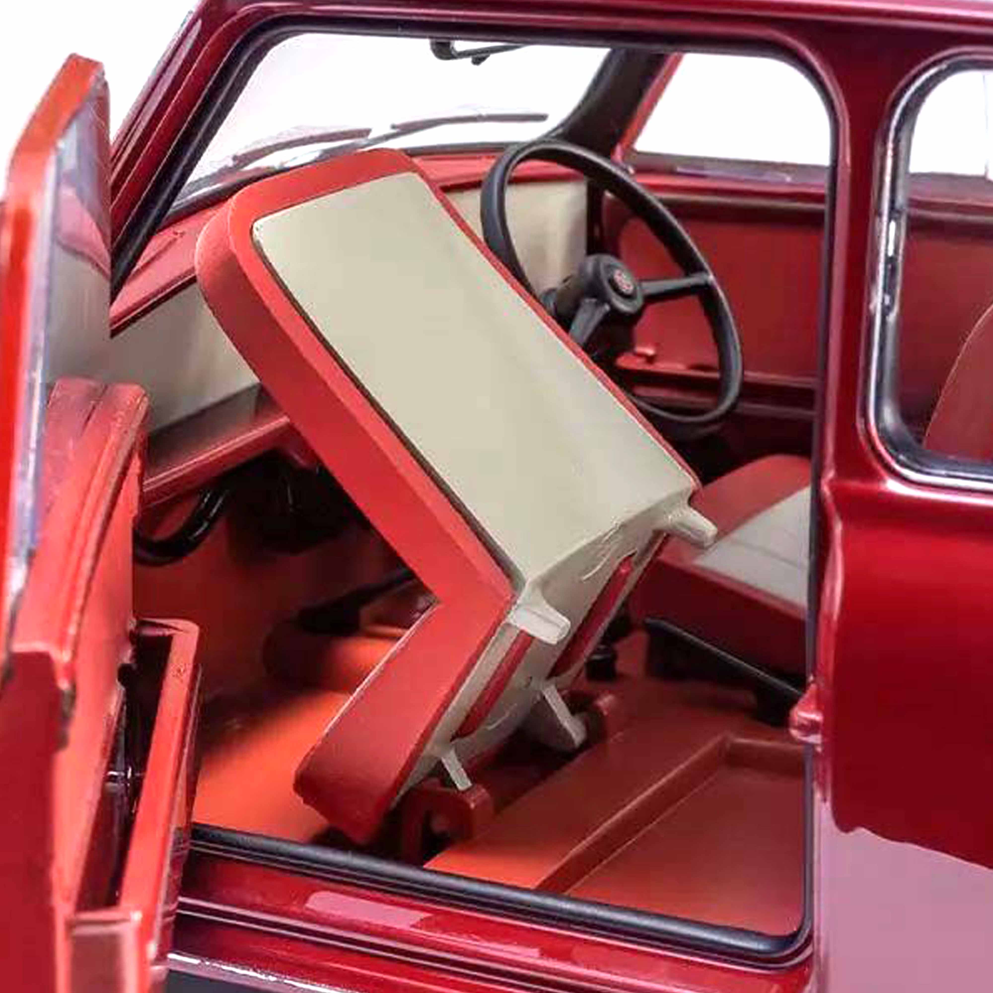 Morris Mini Mirror Cherry Rouge 1/18