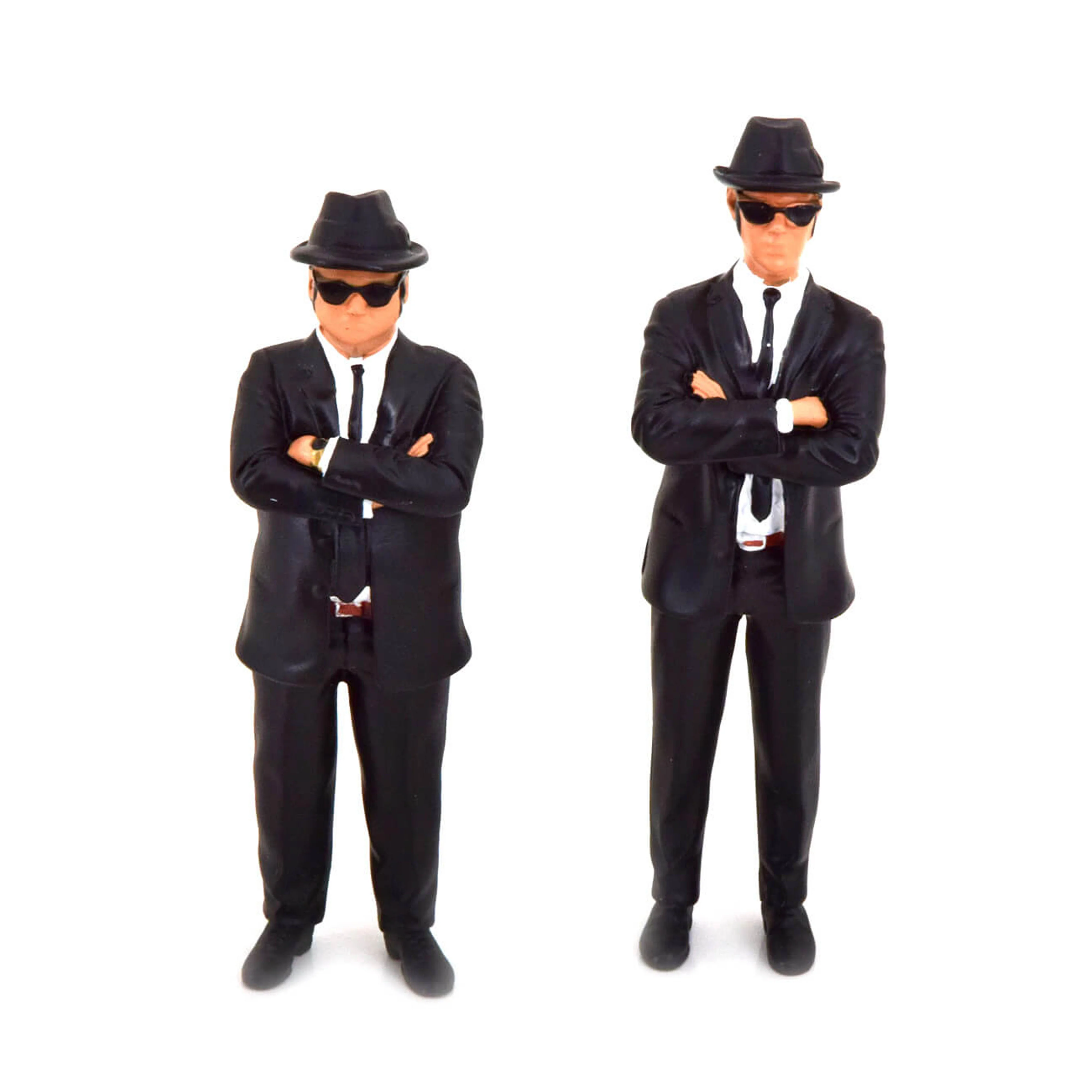 Ensemble de figurines avec Jake et Elwood The Blues Borthers 1/18