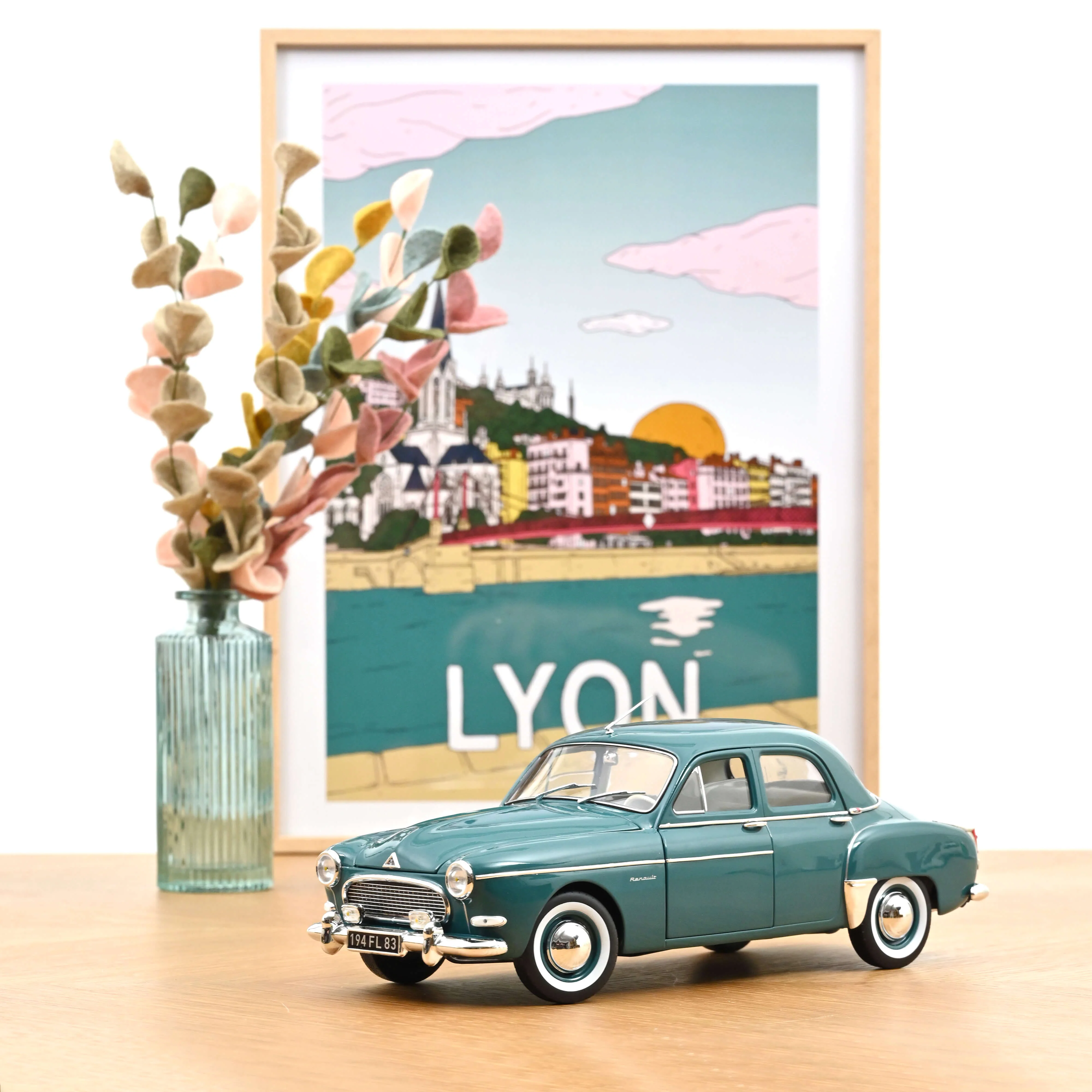 Renault Frégate 1960 Vert Sévigné 1/18