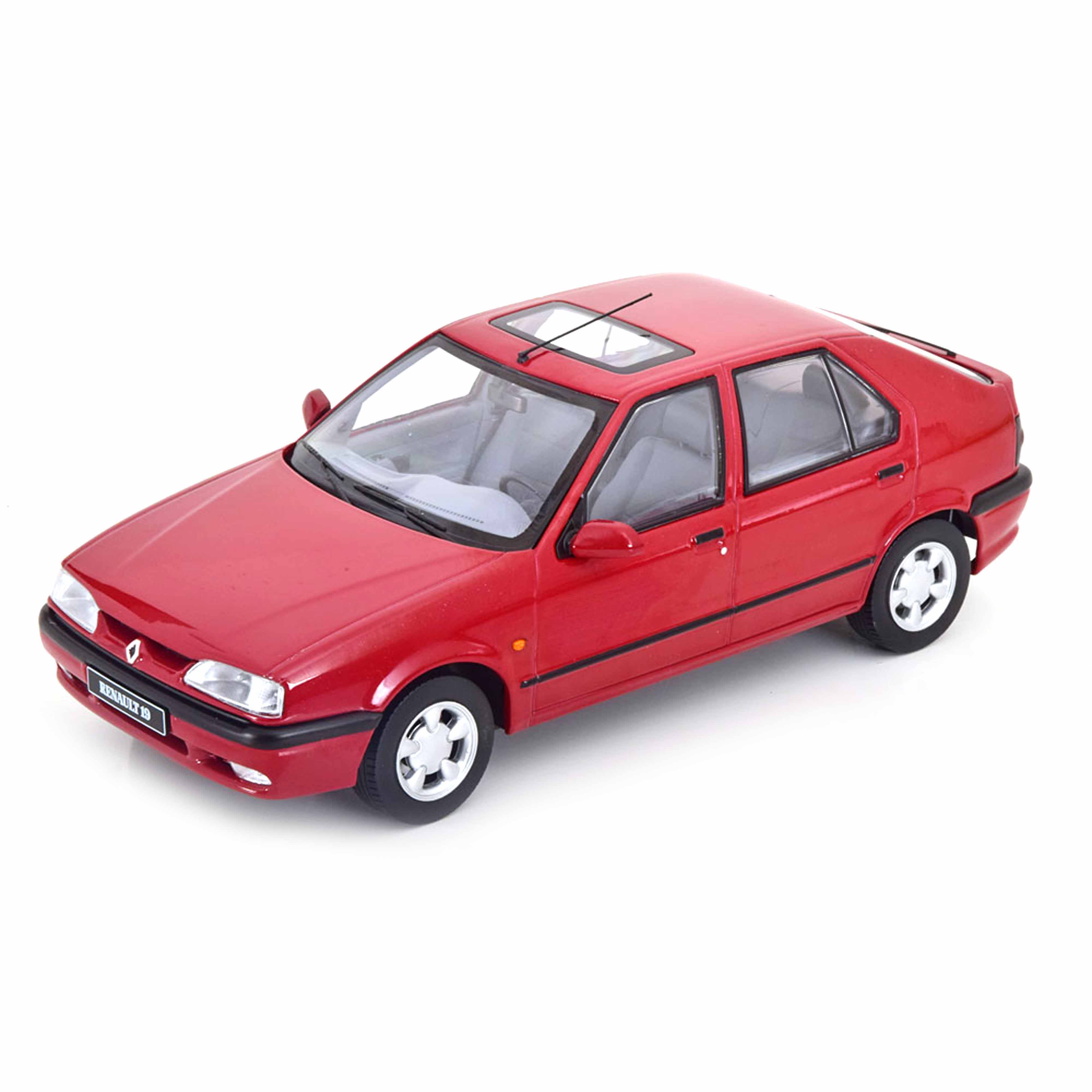 Renault 19 1994 Rouge métallisé 1/18