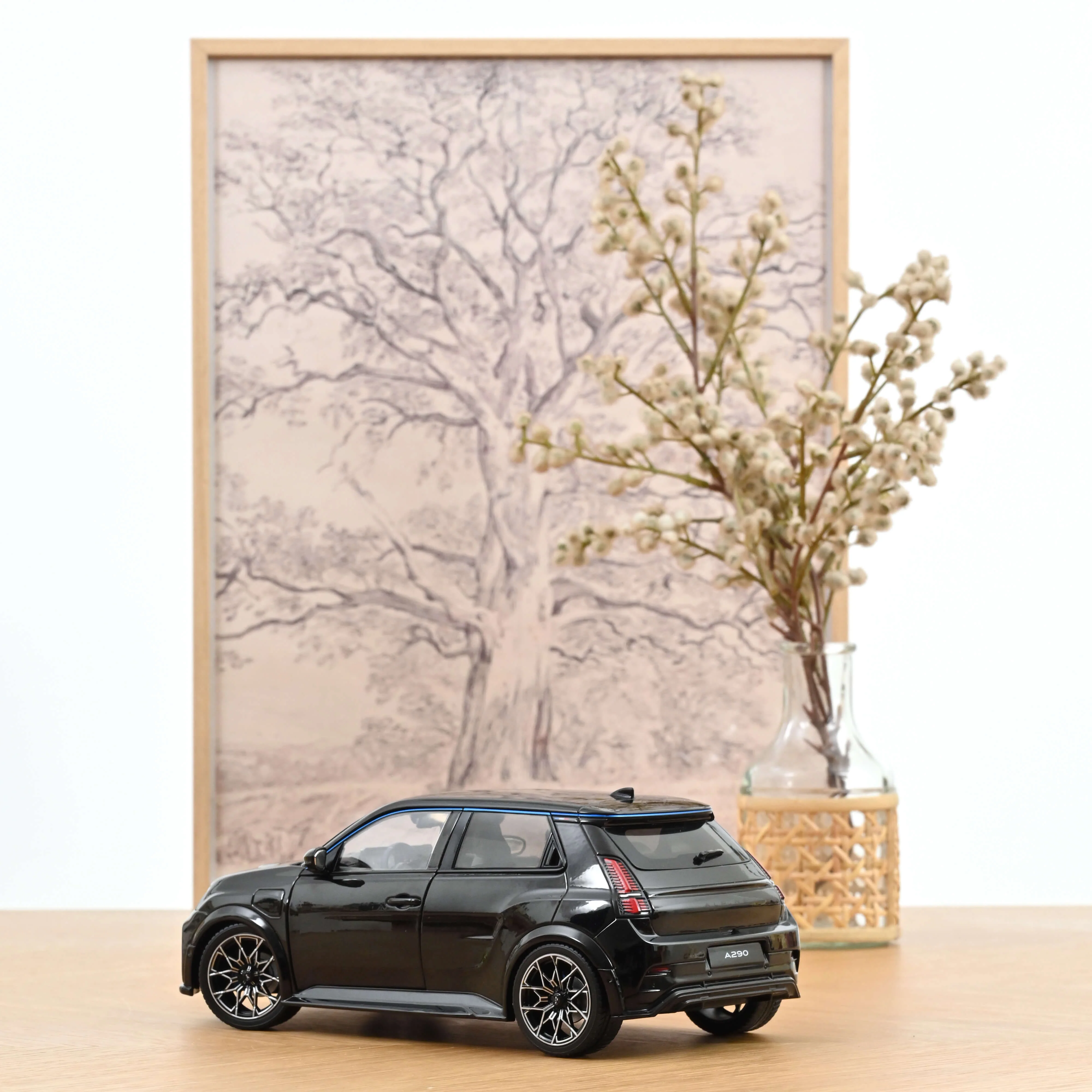 Alpine A290 GTS  2025 Noir Profond 1/18 - 300pcs