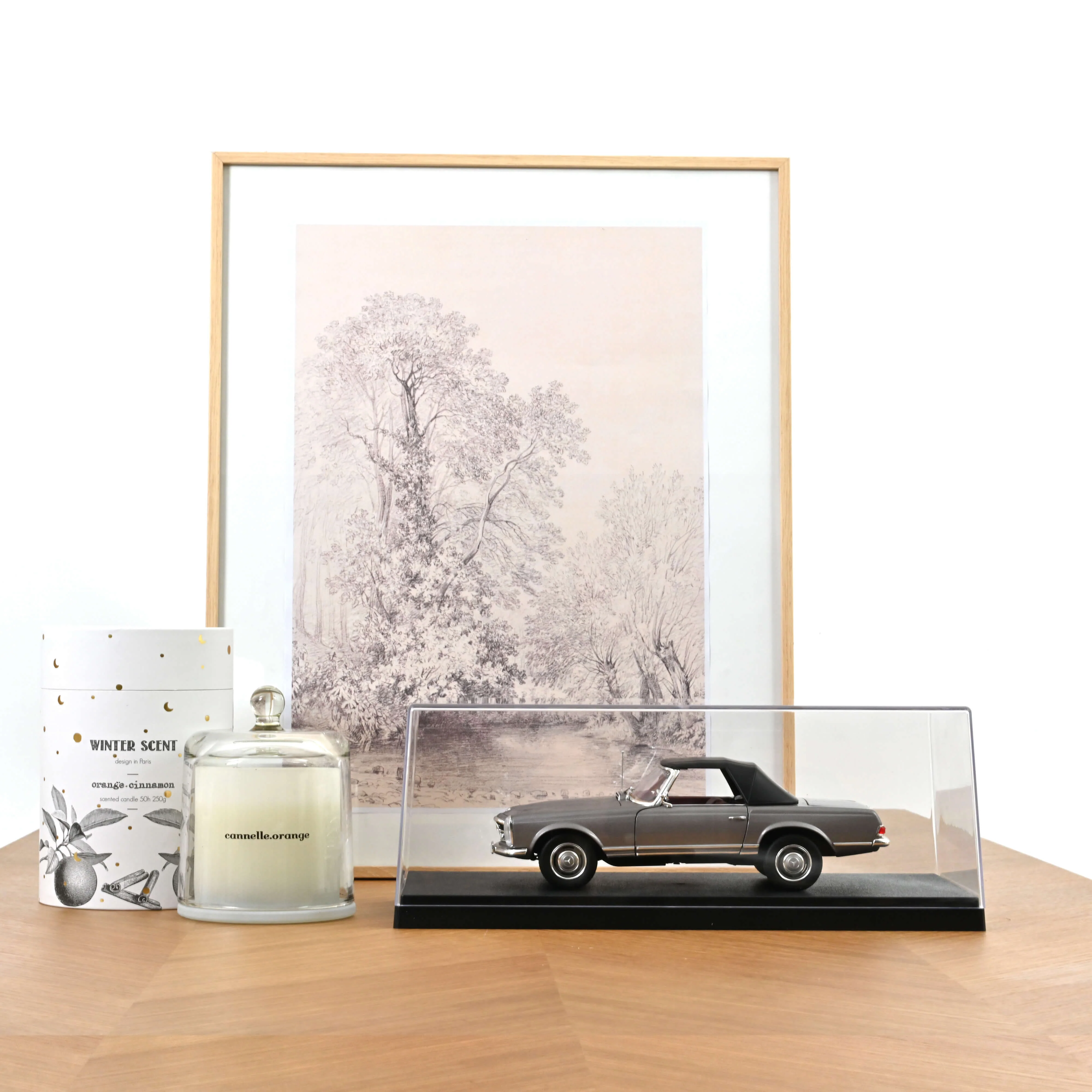 Boîte vitrine noire 1/18