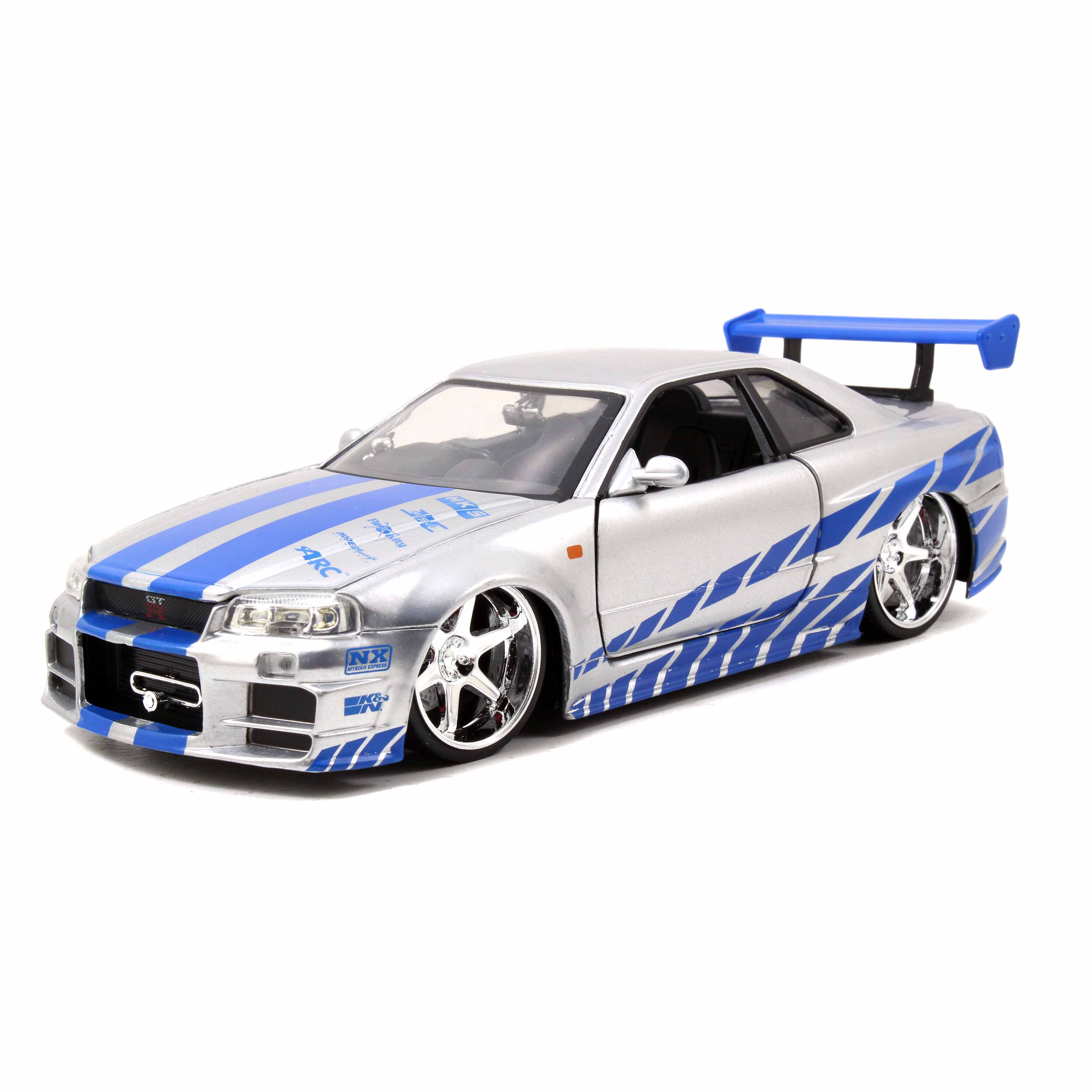 Nissan Skyline GT-R Gris « Fast and Furious » 2002 1/24