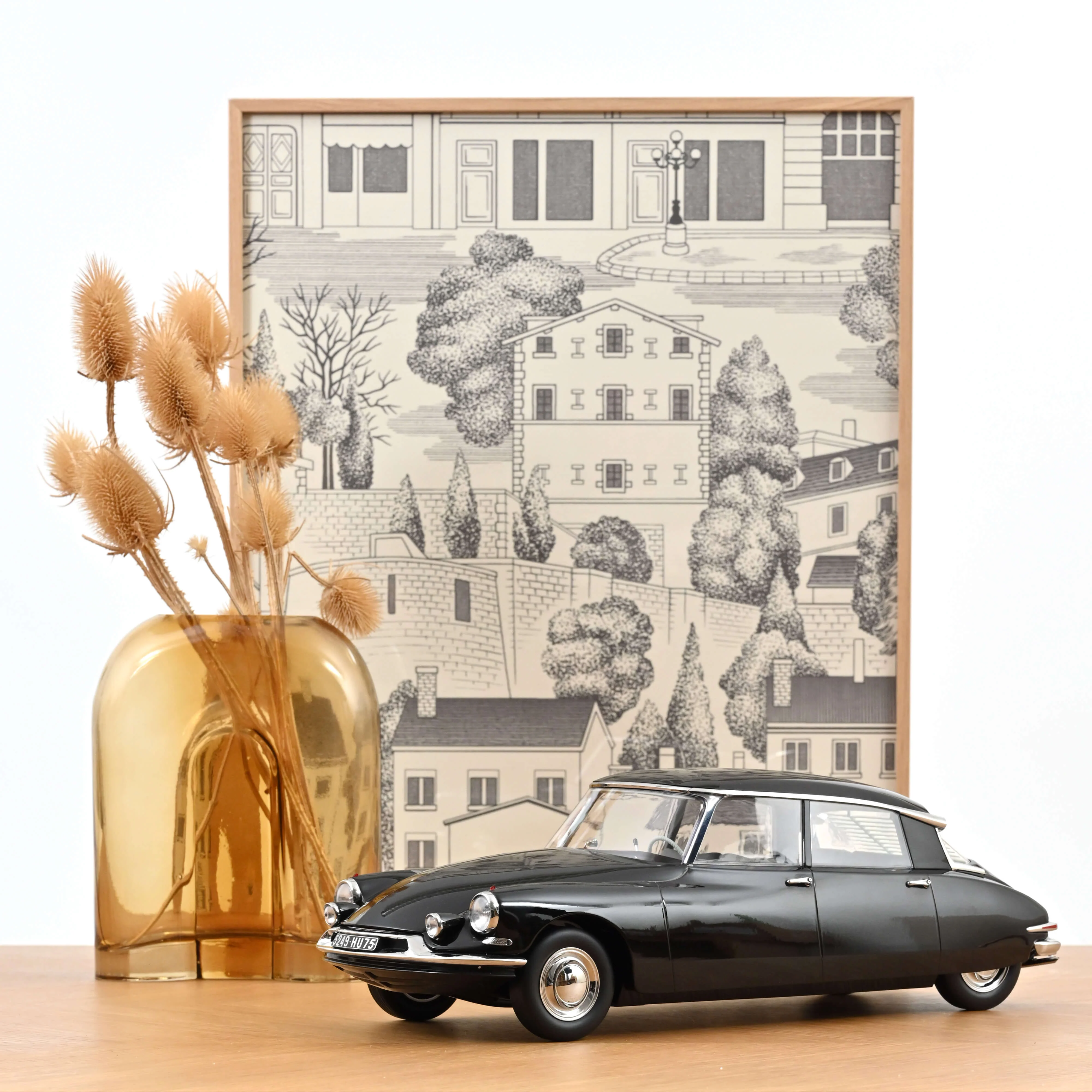 Citroën DS 19 1962 Noir De Gaulle 1/12- 250pcs