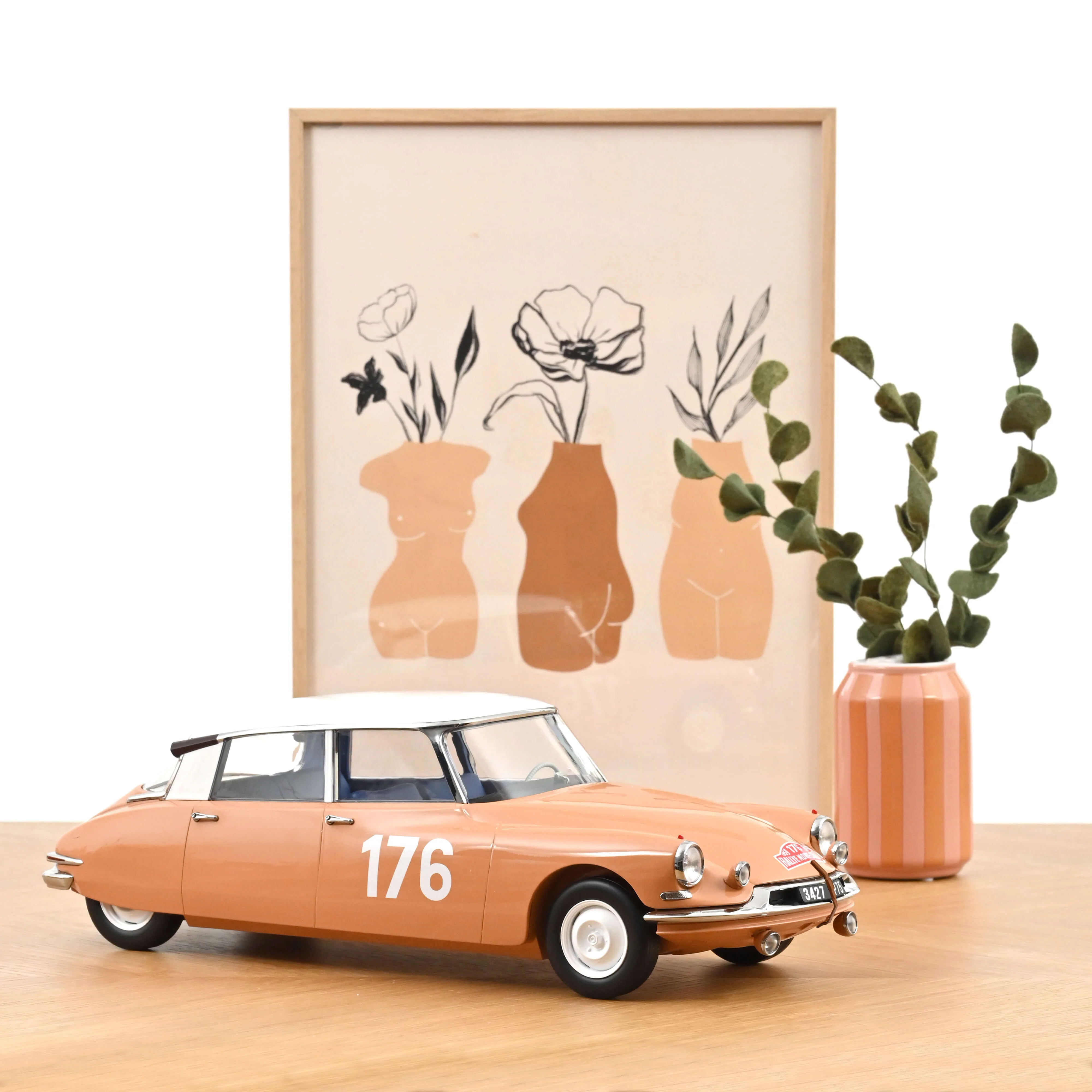 Citroën ID 19 1959 Rallye Monte-Carlo Vainqueur 1/12- 300pcs