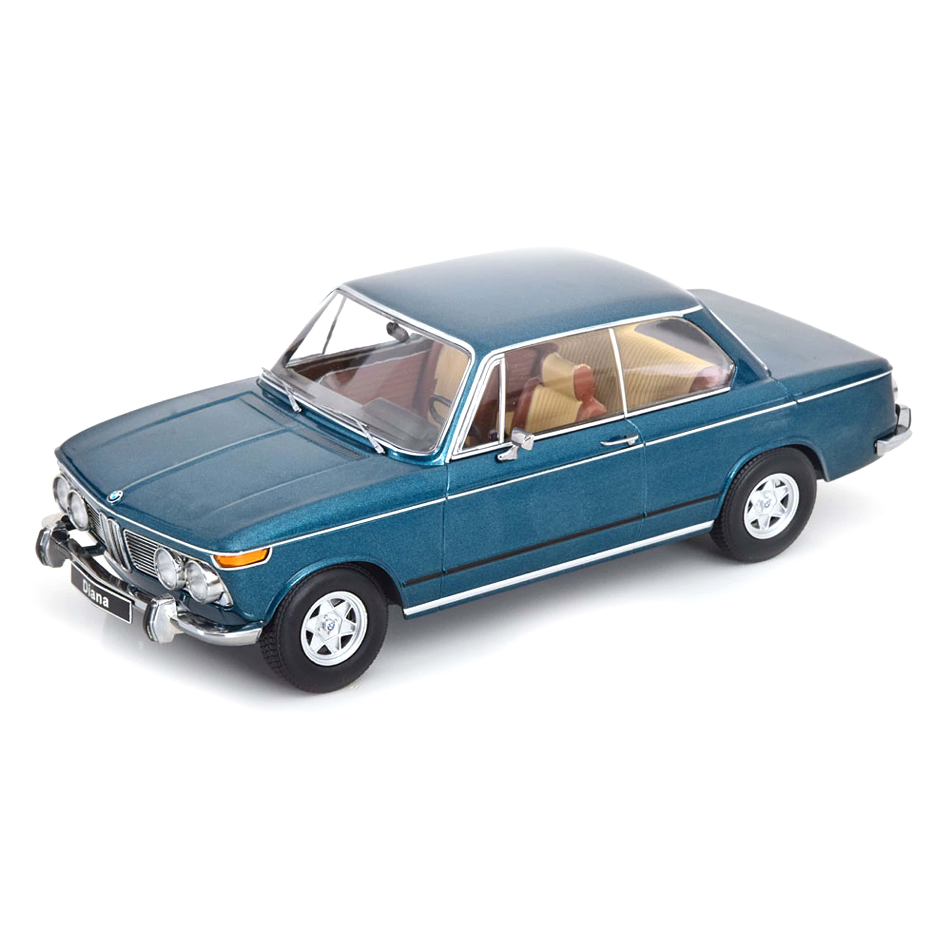 BMW 2002 ti Diana 1970 Turquoise Métallique 1/18