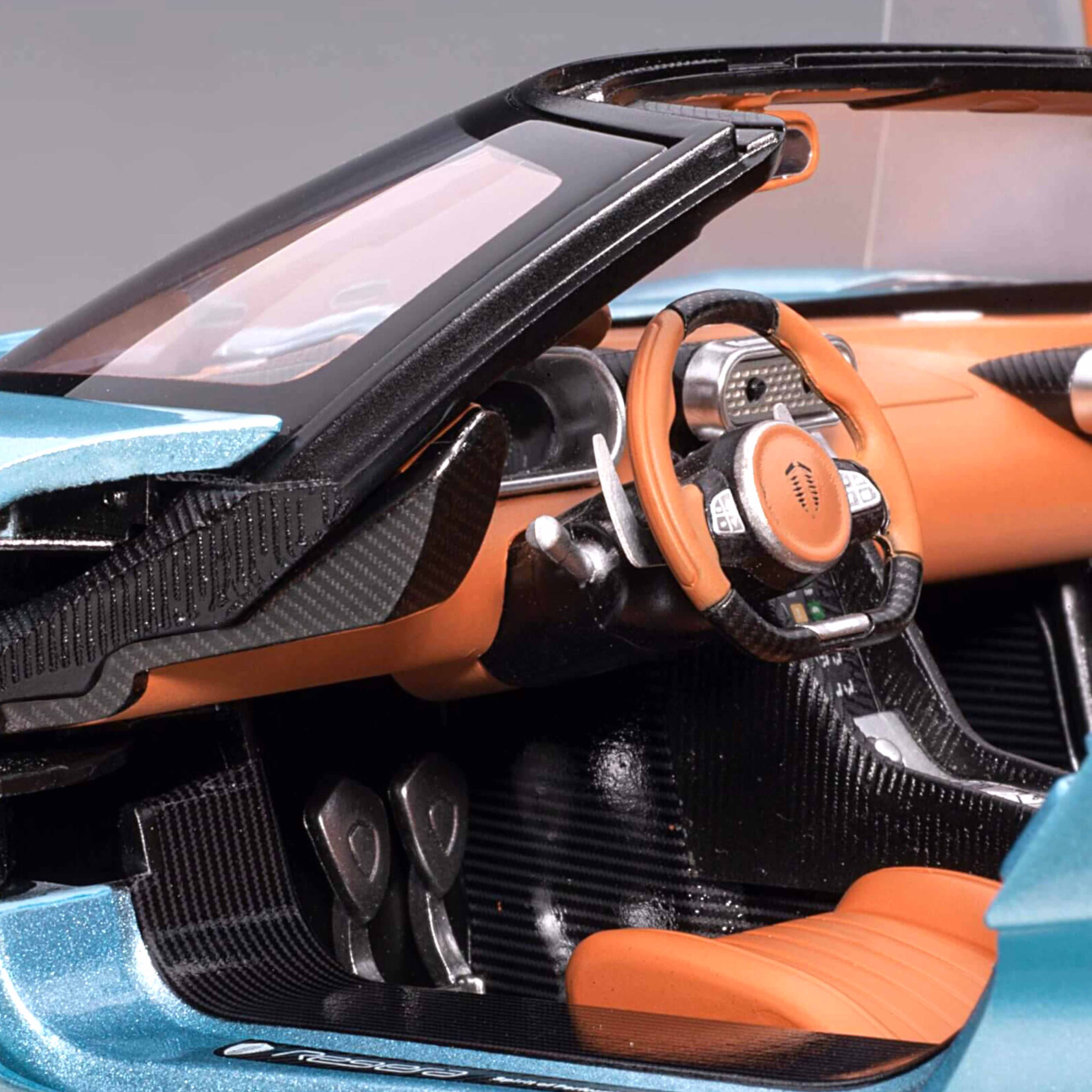 Koenigsegg Regera 2016 Bleu Horizon 1/18