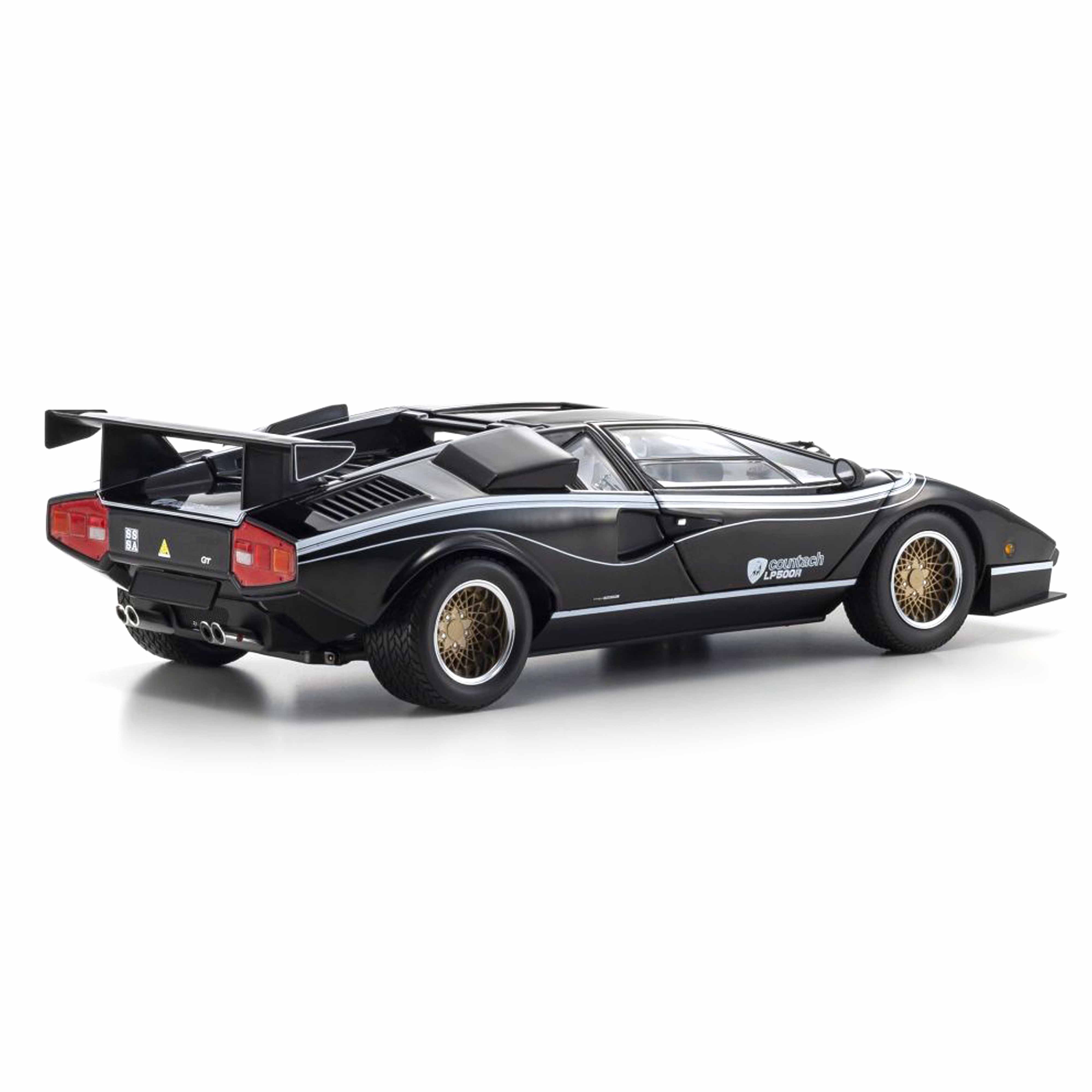Lamborghini Countach LP5000 Noir/Blanc 1/18