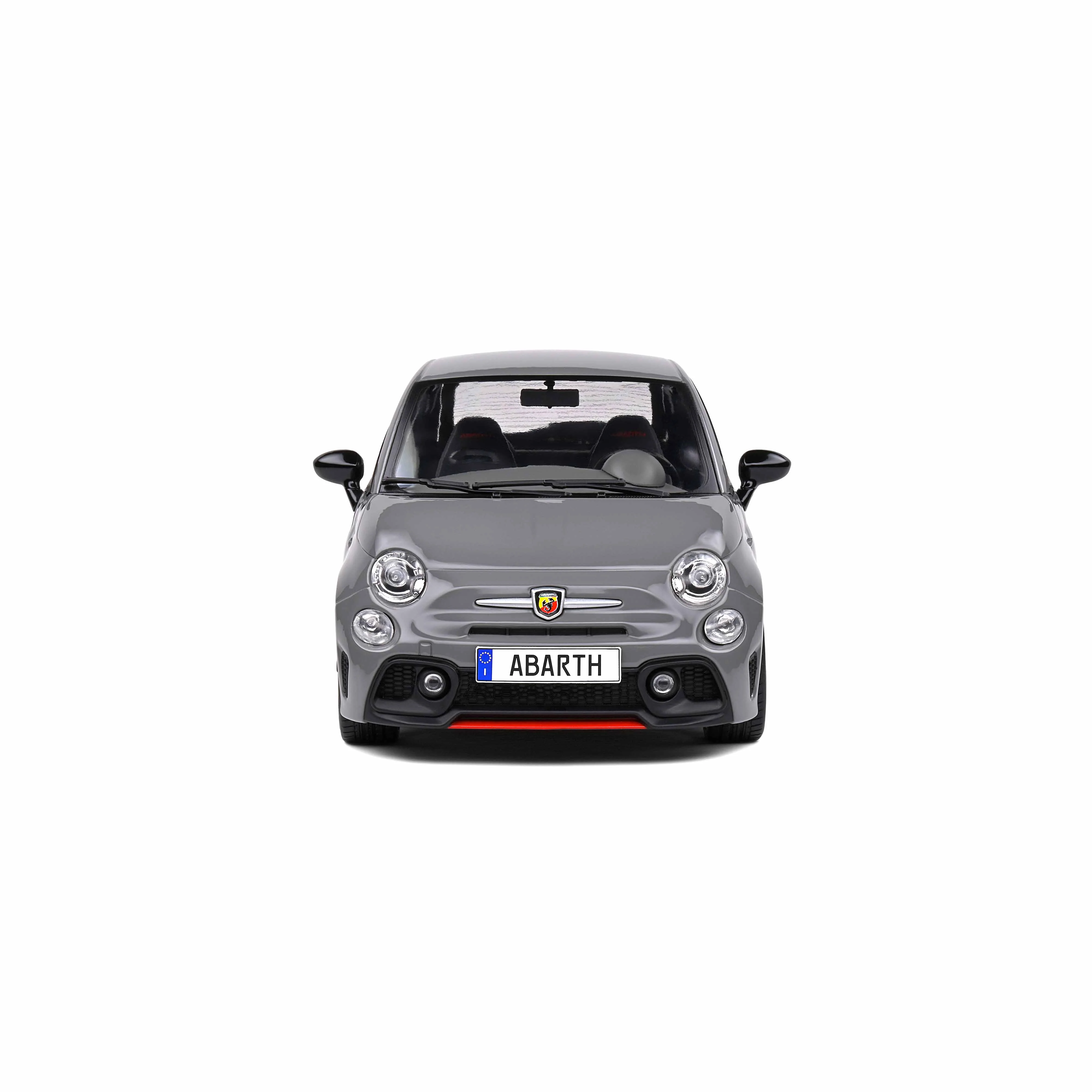 Fiat 695 Abarth XSR Edition Yamaha Record Gris 2022 1/18